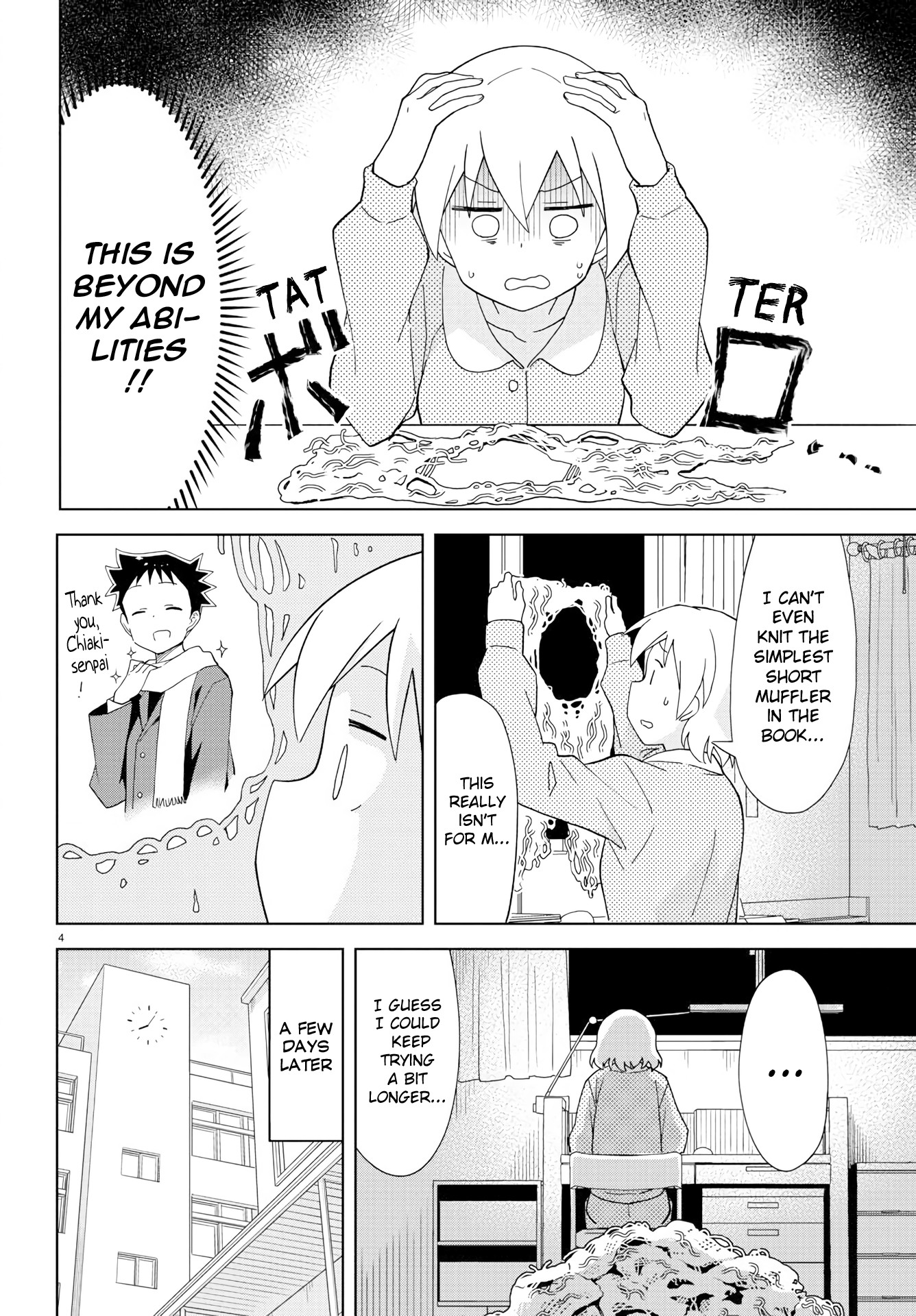 Atsumare! Fushigi Kenkyu-bu Chapter 161 page 4 - Chapter 161: The Mystery of Knitting