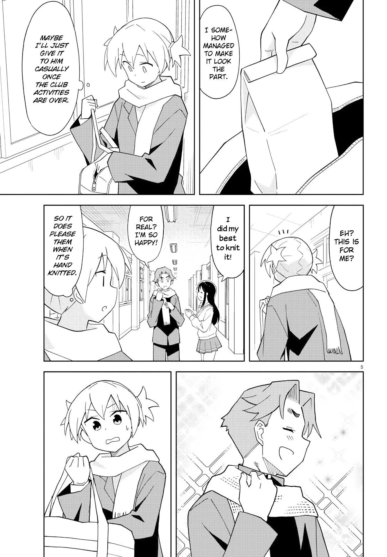 Atsumare! Fushigi Kenkyu-bu Chapter 161 page 5 - Chapter 161: The Mystery of Knitting