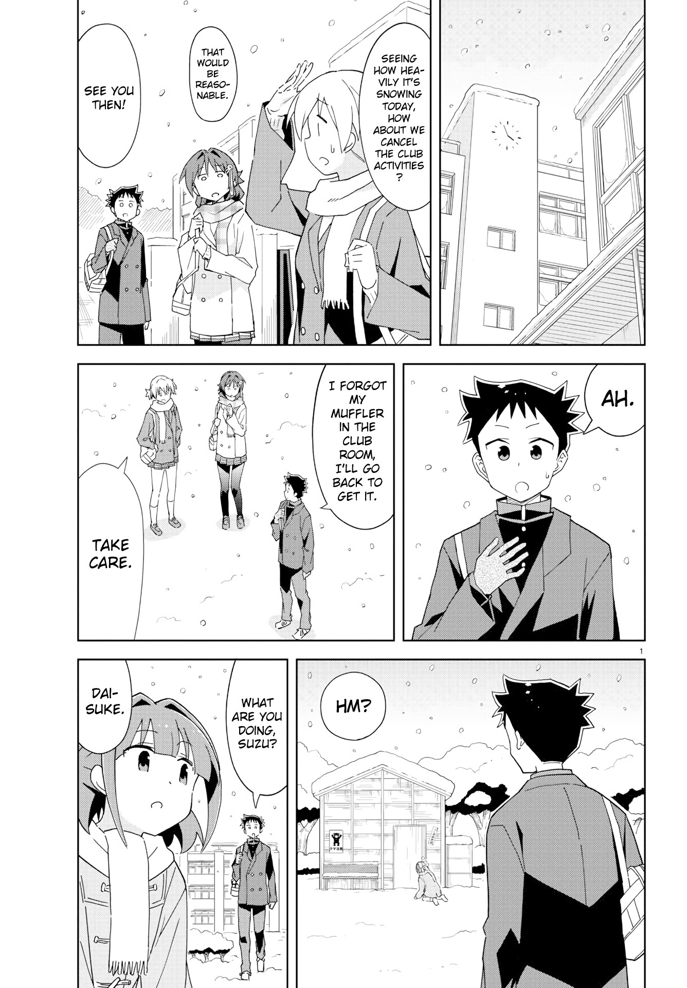 Atsumare! Fushigi Kenkyu-bu Chapter 163 page 1 - Chapter 163: The Mystery of Matsuko's Disappearance