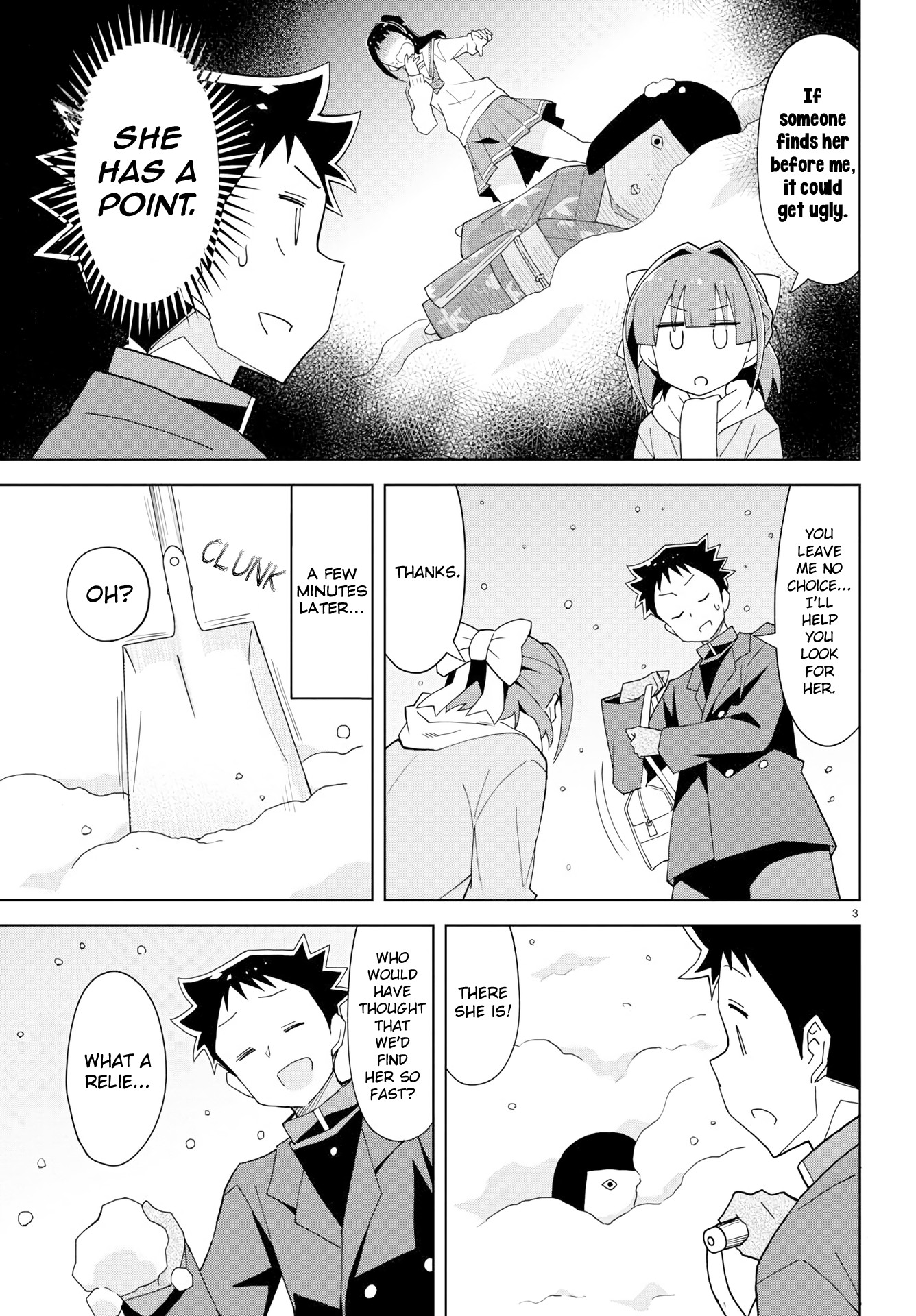 Atsumare! Fushigi Kenkyu-bu Chapter 163 page 3 - Chapter 163: The Mystery of Matsuko's Disappearance