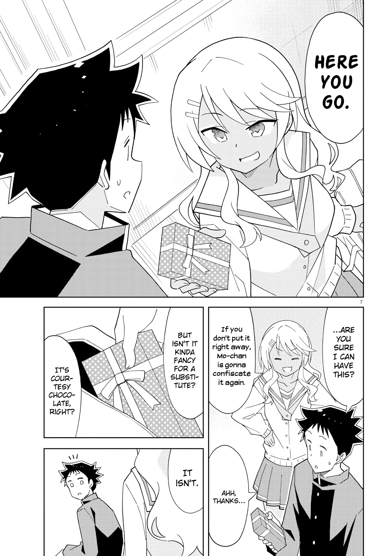Atsumare! Fushigi Kenkyu-bu Chapter 164 page 8 - Chapter 164: The Mystery of Courtesy Chocolate