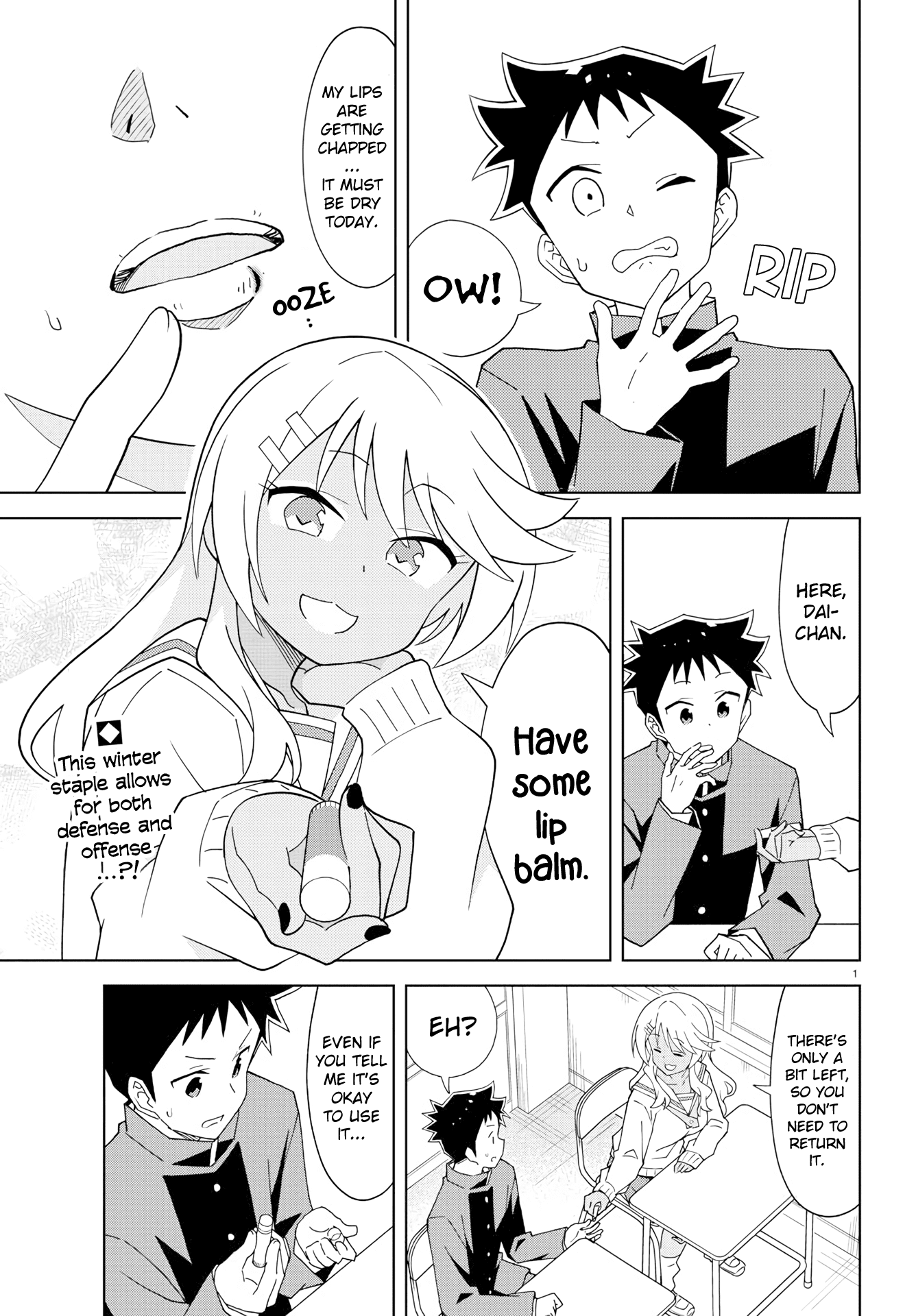 Atsumare! Fushigi Kenkyu-bu Chapter 165 page 1 - Chapter 165: The Mystery Of Lip Balm