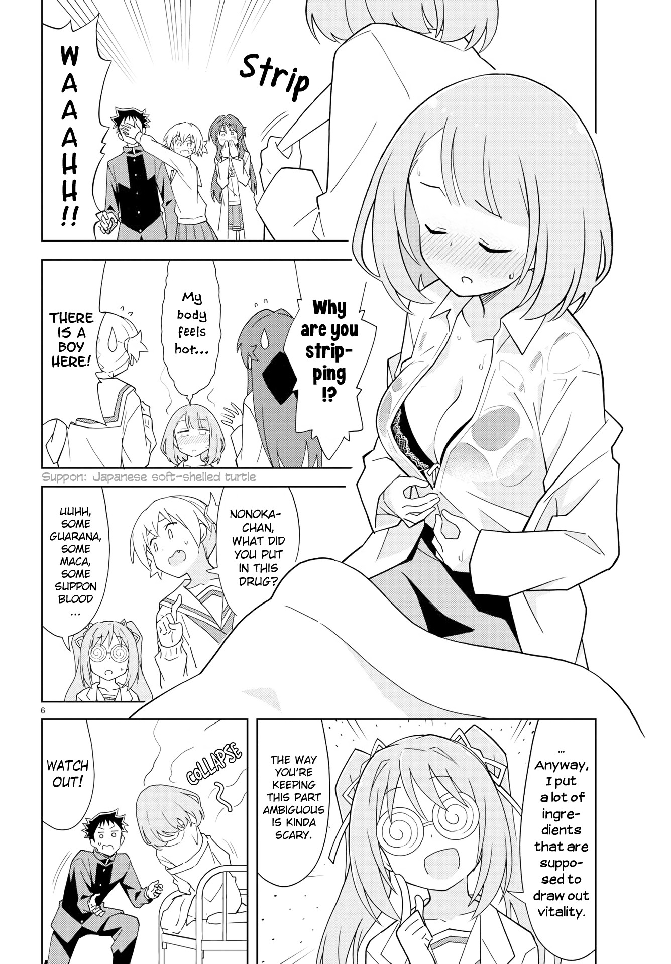 Atsumare! Fushigi Kenkyu-bu Chapter 166 page 6 - Chapter 166: The Mystery of Bad Health