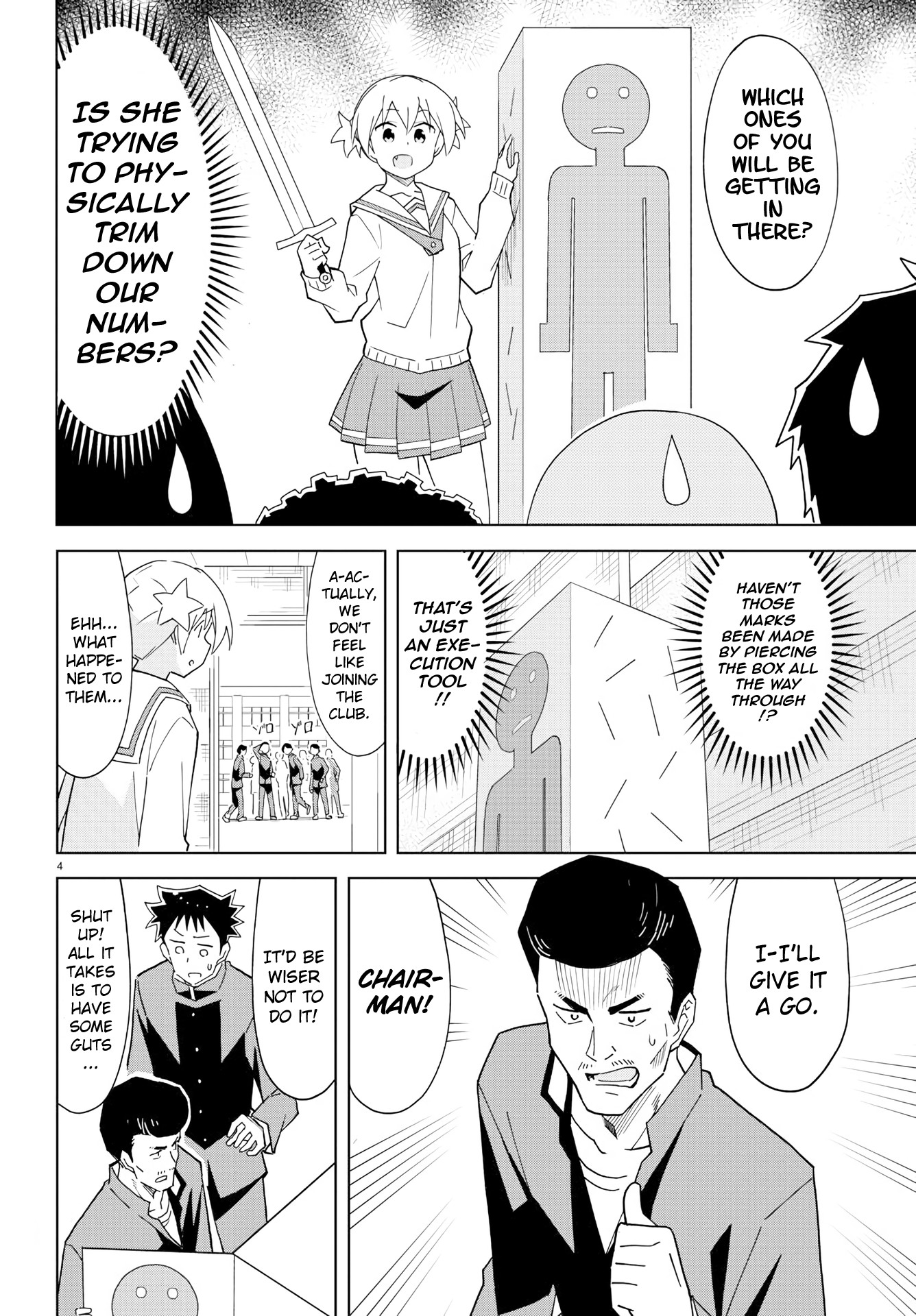 Atsumare! Fushigi Kenkyu-bu Chapter 167 page 4 - Chapter 167: The Mystery of Clubs Tryouts