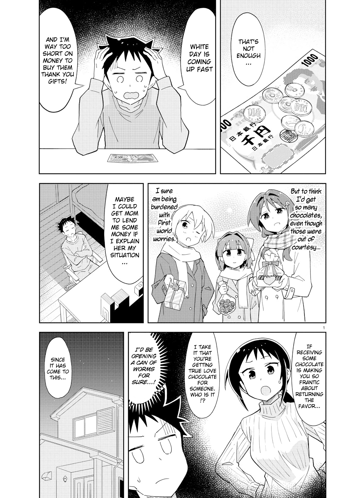 Atsumare! Fushigi Kenkyu-bu Chapter 169 page 1 - Chapter 169: The Mystery of Being Broke