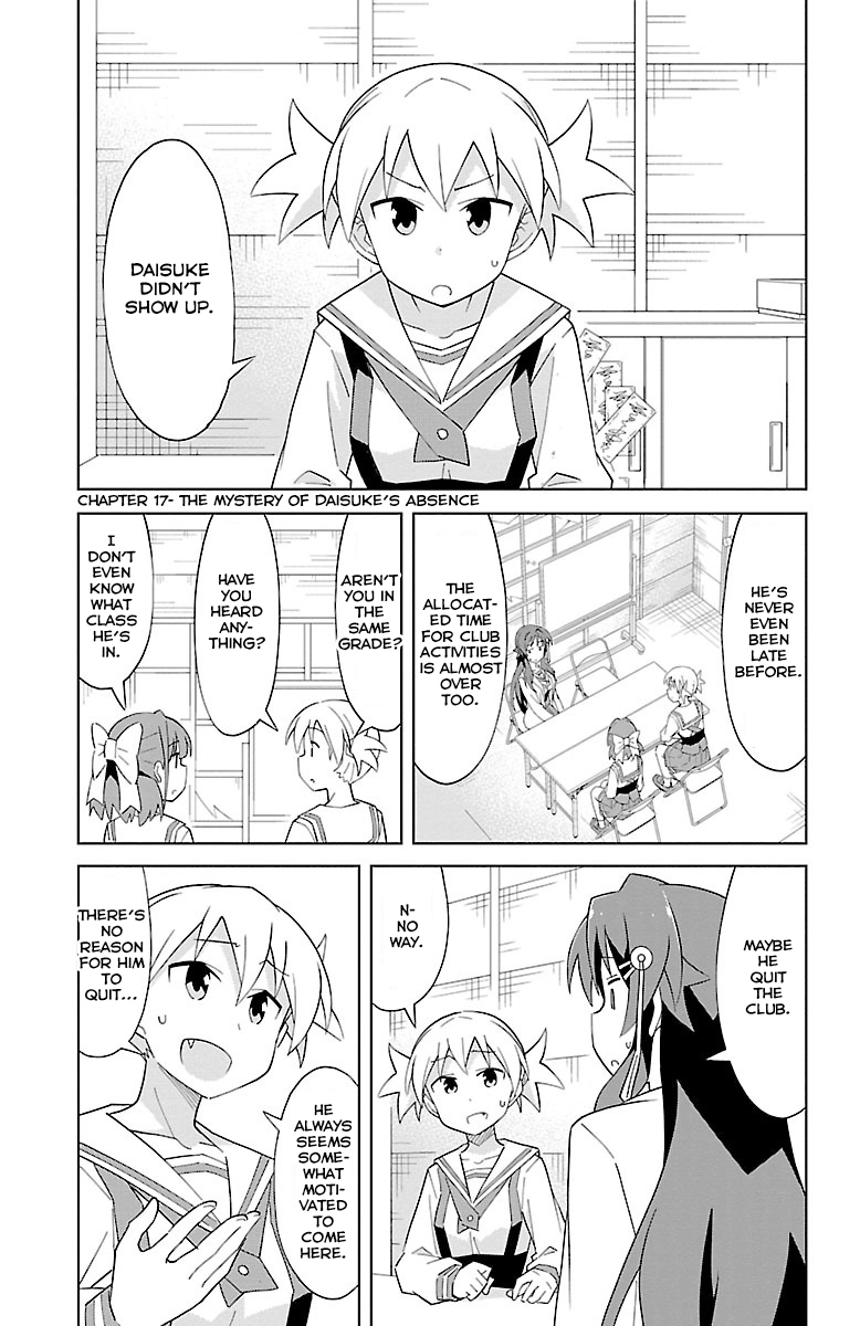 Atsumare! Fushigi Kenkyu-bu Chapter 17 page 2 - Chapter 17: The Mystery of Daisuke's Absence