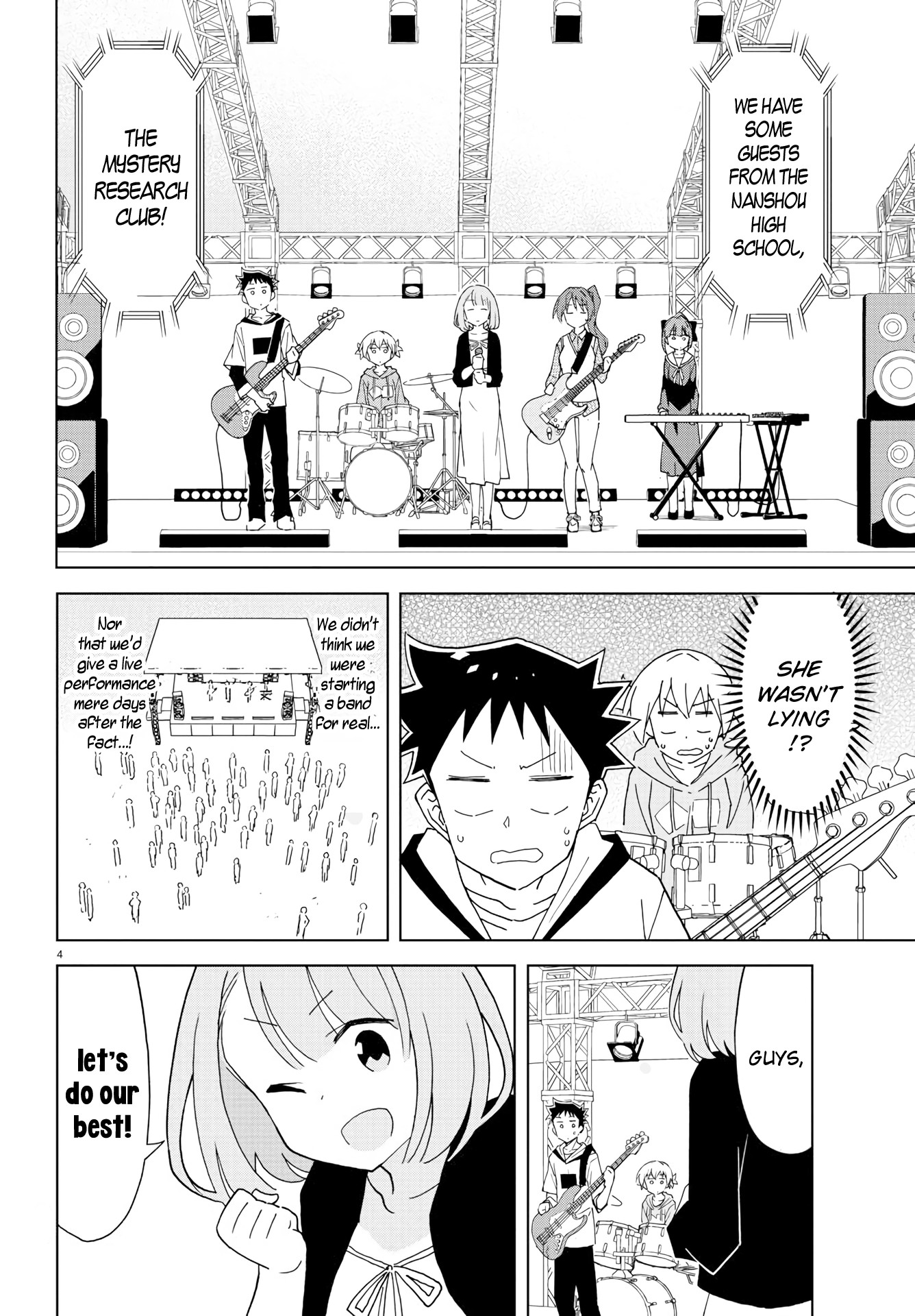 Atsumare! Fushigi Kenkyu-bu Chapter 171 page 5 - Chapter 171: The Mystery of Bands
