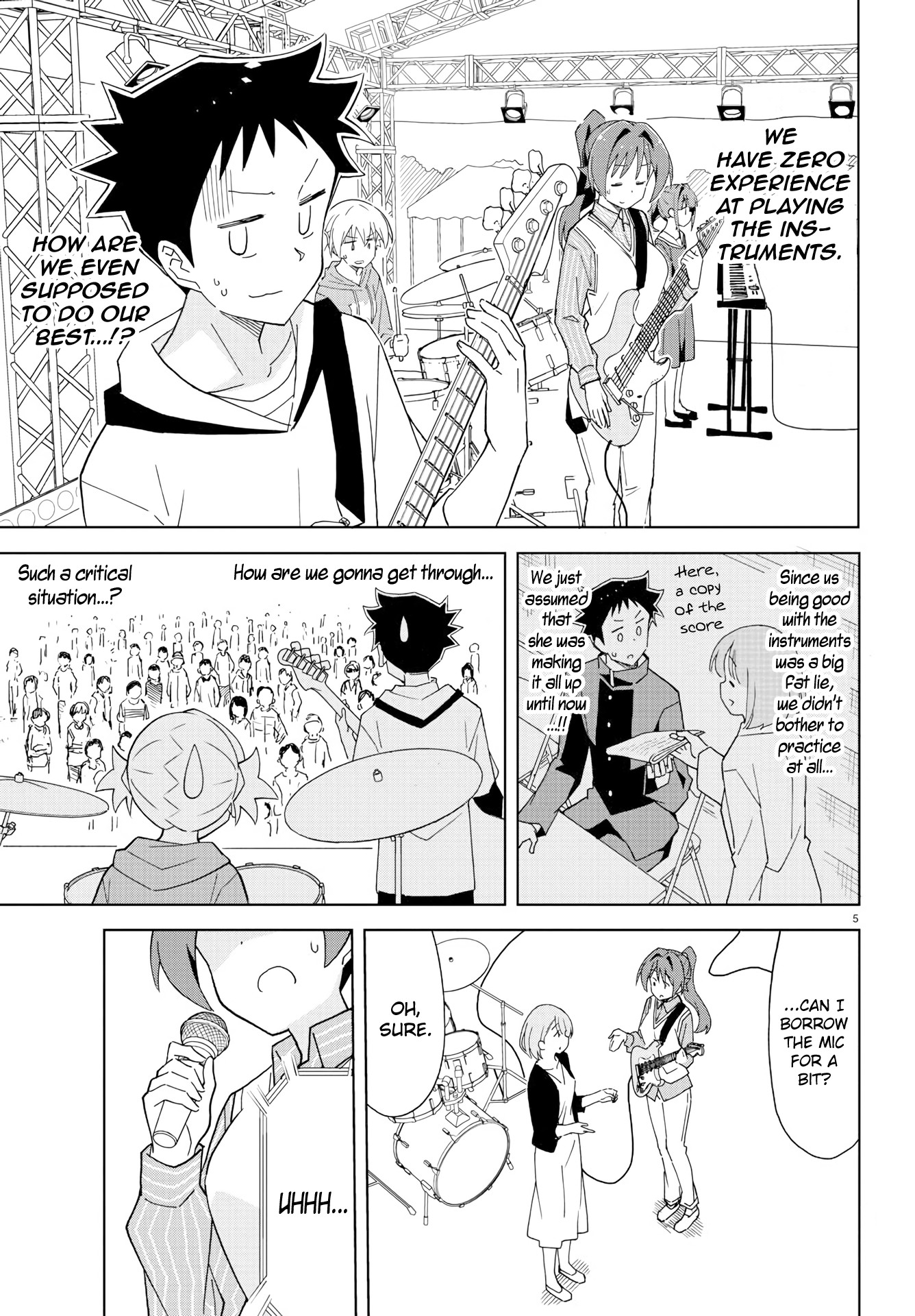 Atsumare! Fushigi Kenkyu-bu Chapter 171 page 6 - Chapter 171: The Mystery of Bands