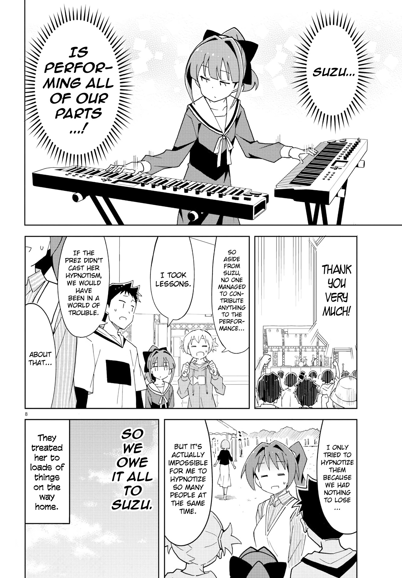 Atsumare! Fushigi Kenkyu-bu Chapter 171 page 9 - Chapter 171: The Mystery of Bands