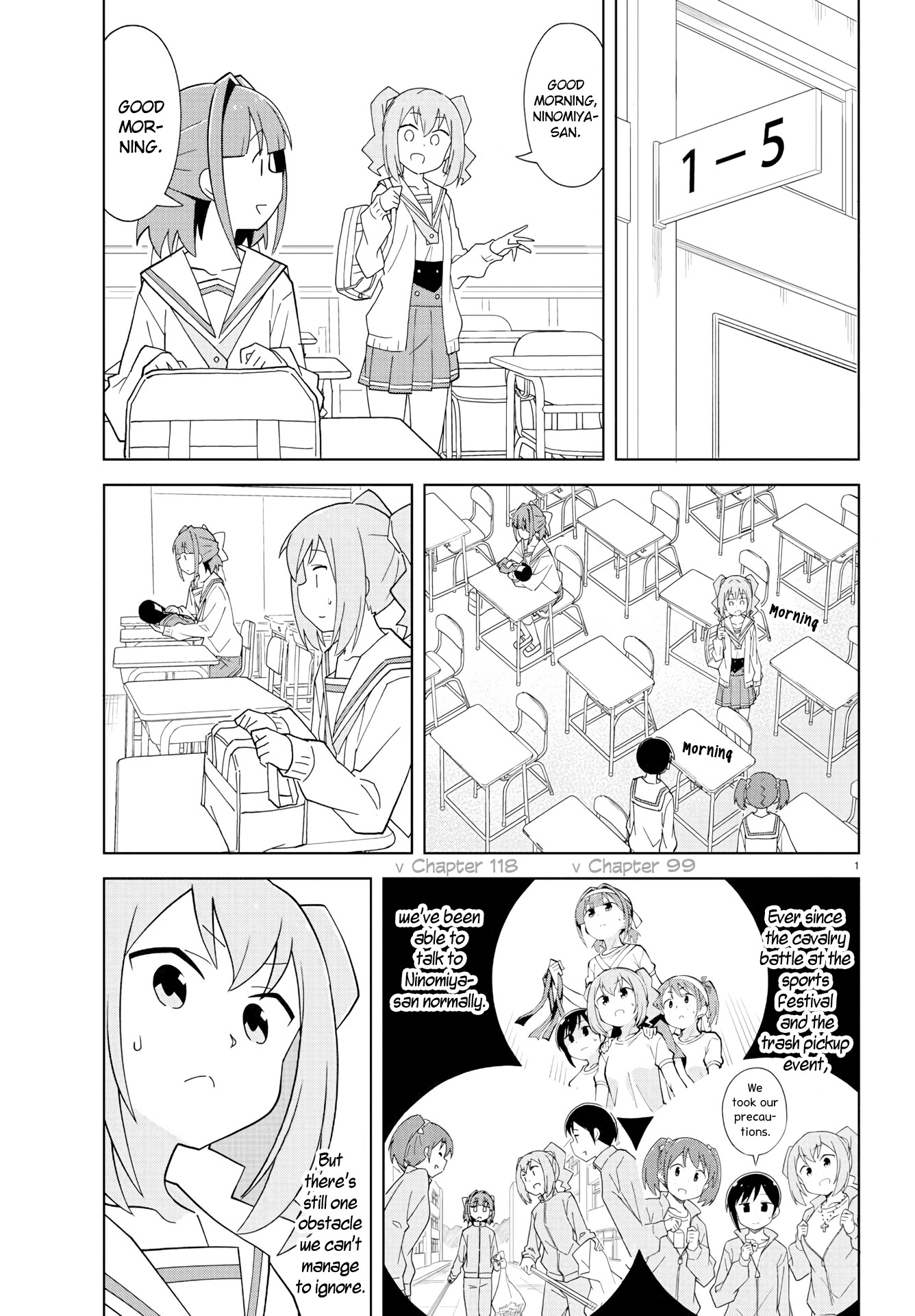 Atsumare! Fushigi Kenkyu-bu Chapter 174 page 1 - Chapter 174: The Mystery of Friendship