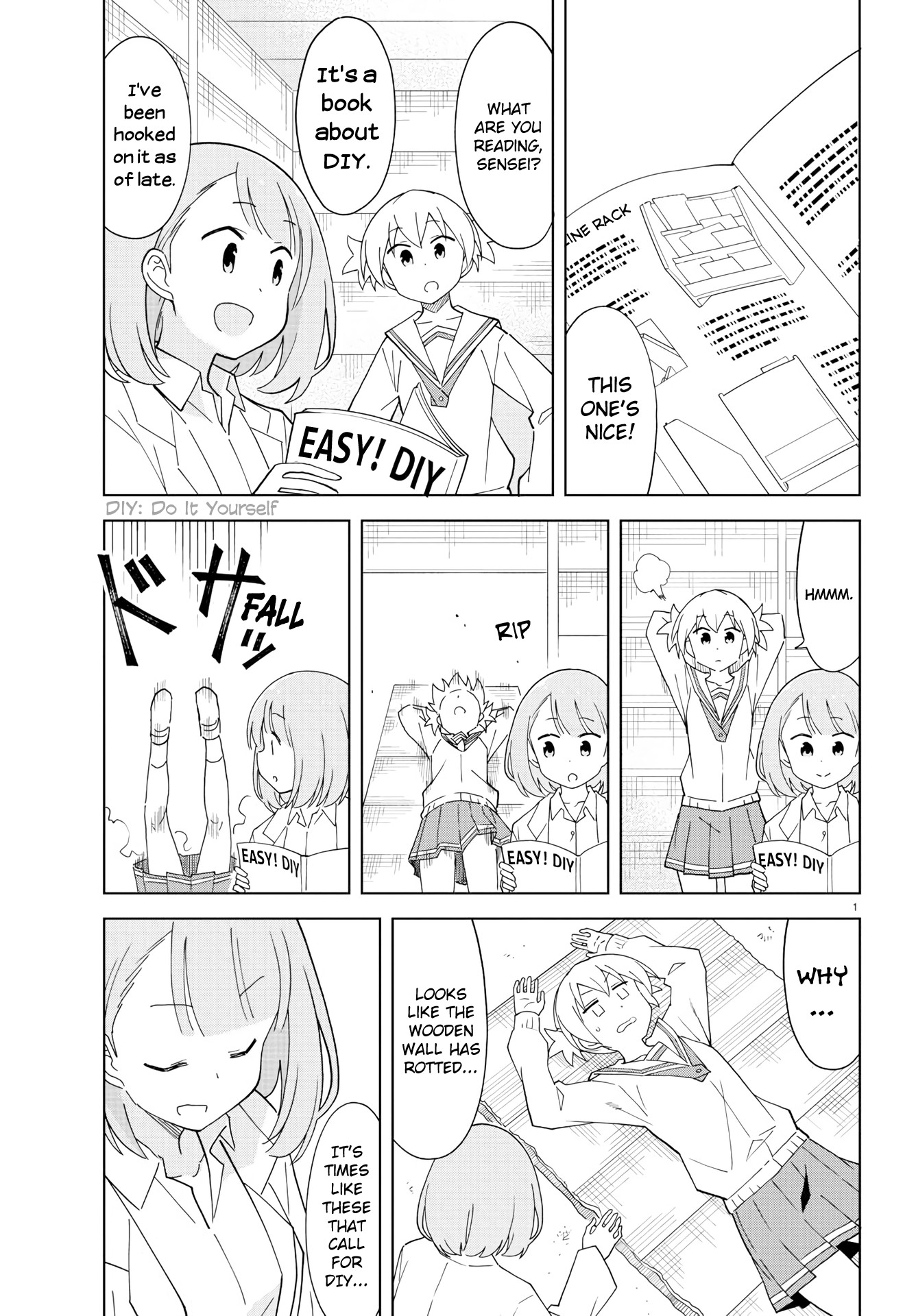 Atsumare! Fushigi Kenkyu-bu Chapter 175 page 1 - Chapter 175: The Mystery of DIY