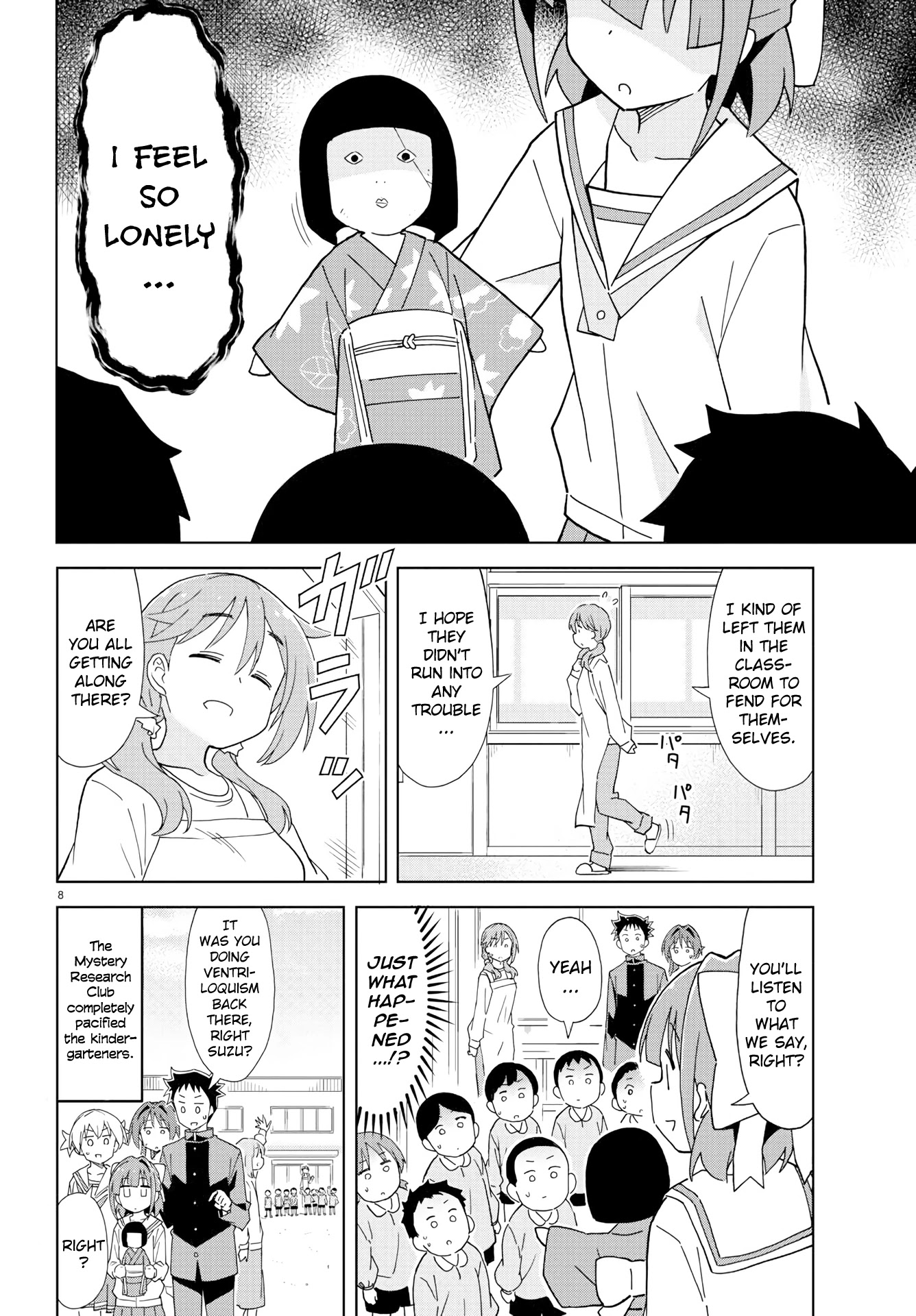 Atsumare! Fushigi Kenkyu-bu Chapter 176 page 8 - Chapter 176: The Mystery of Kindergartens