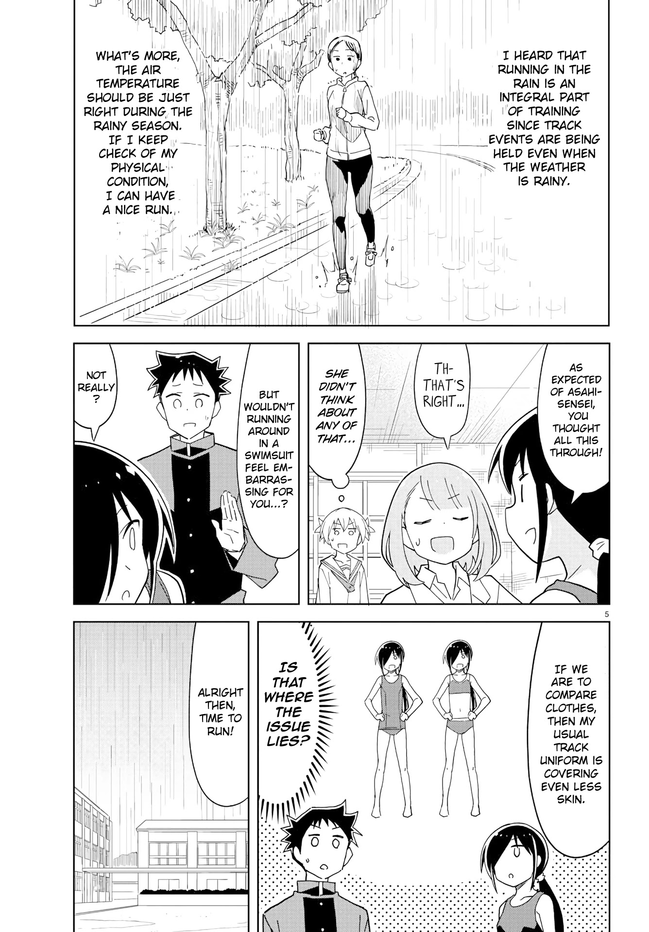 Atsumare! Fushigi Kenkyu-bu Chapter 177 page 5 - Chapter 177: The Mystery of Shower Running