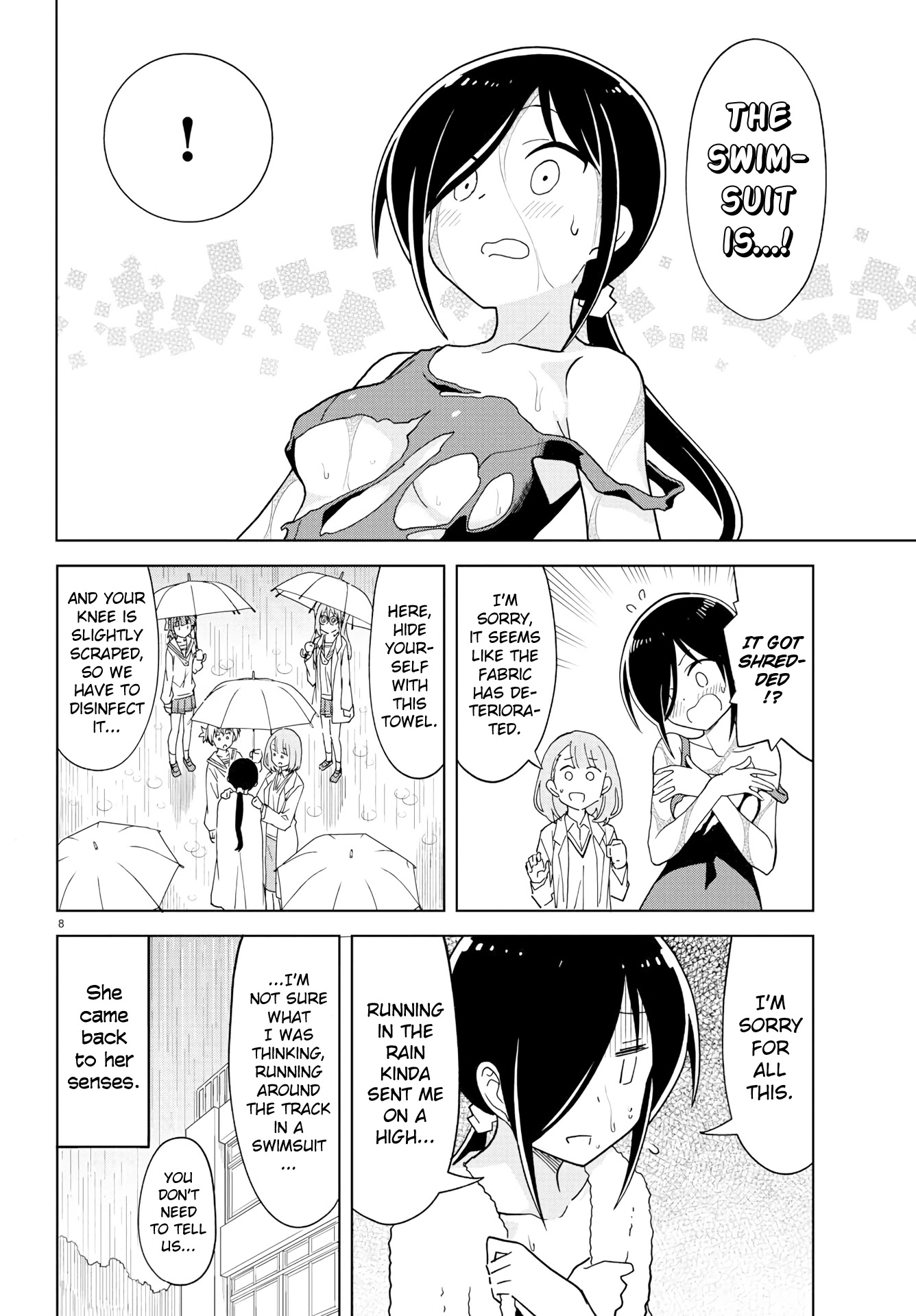 Atsumare! Fushigi Kenkyu-bu Chapter 177 page 8 - Chapter 177: The Mystery of Shower Running