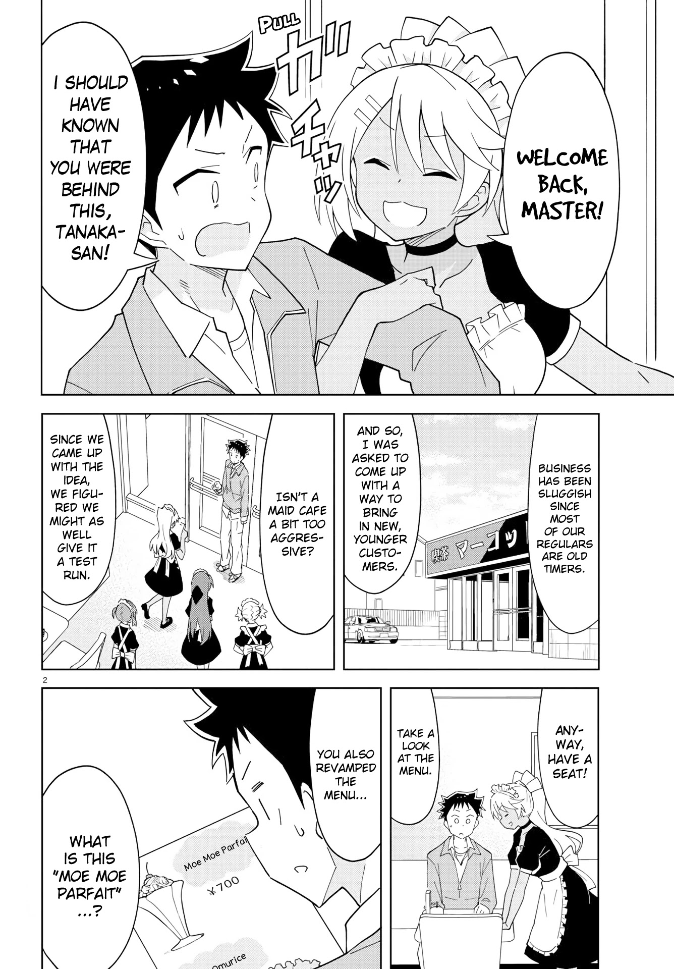 Atsumare! Fushigi Kenkyu-bu Chapter 178 page 3 - Chapter 178: The Mystery of Maid Cafes