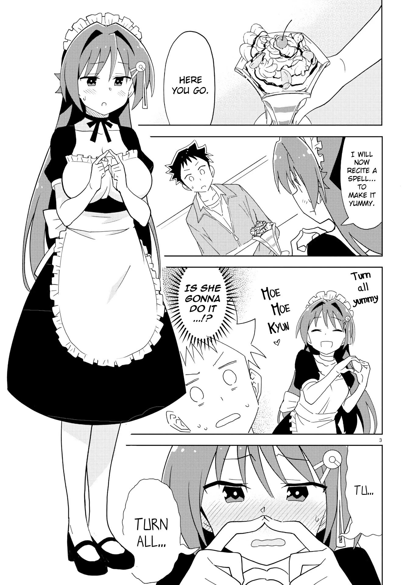Atsumare! Fushigi Kenkyu-bu Chapter 178 page 4 - Chapter 178: The Mystery of Maid Cafes
