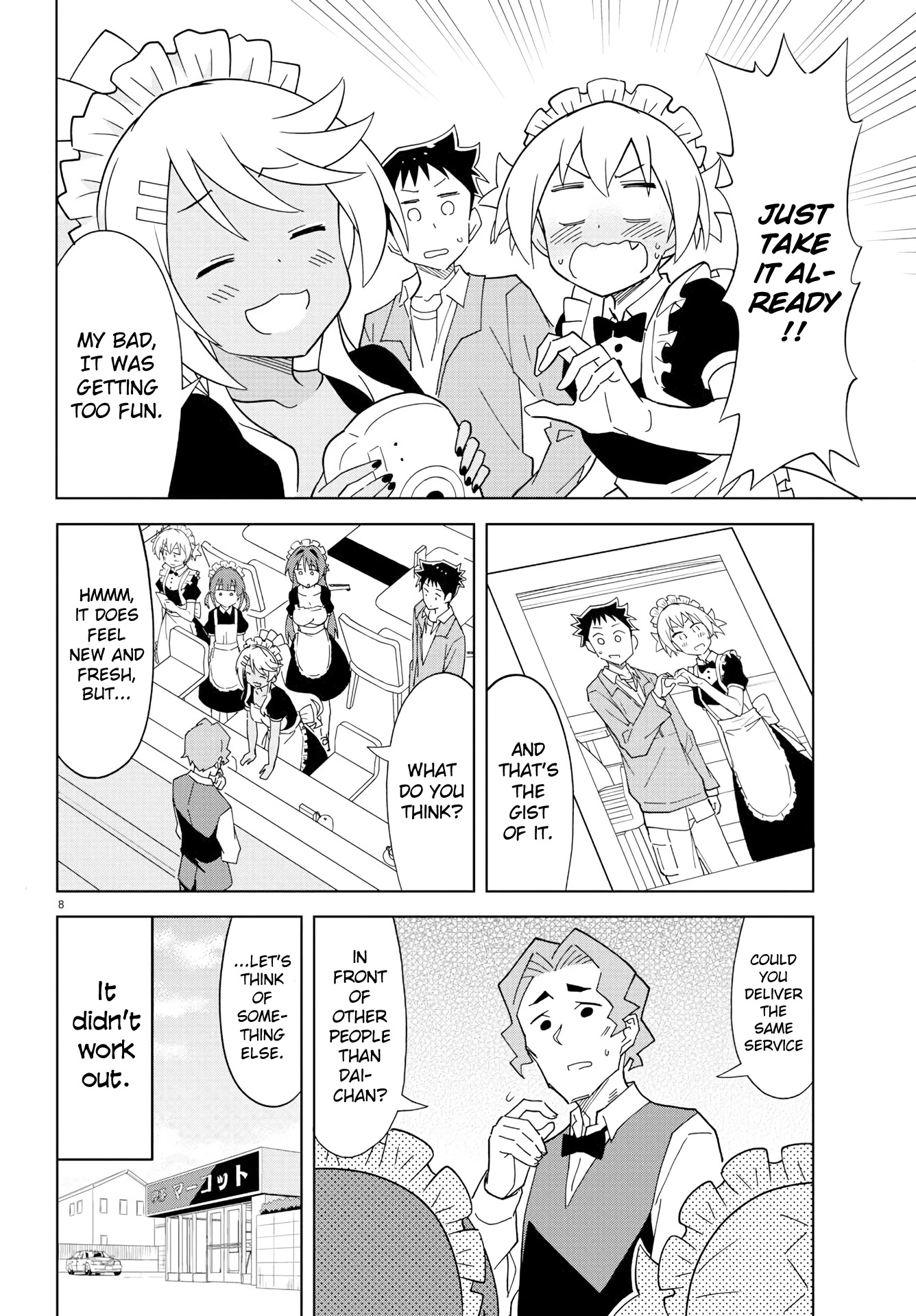 Atsumare! Fushigi Kenkyu-bu Chapter 178 page 9 - Chapter 178: The Mystery of Maid Cafes