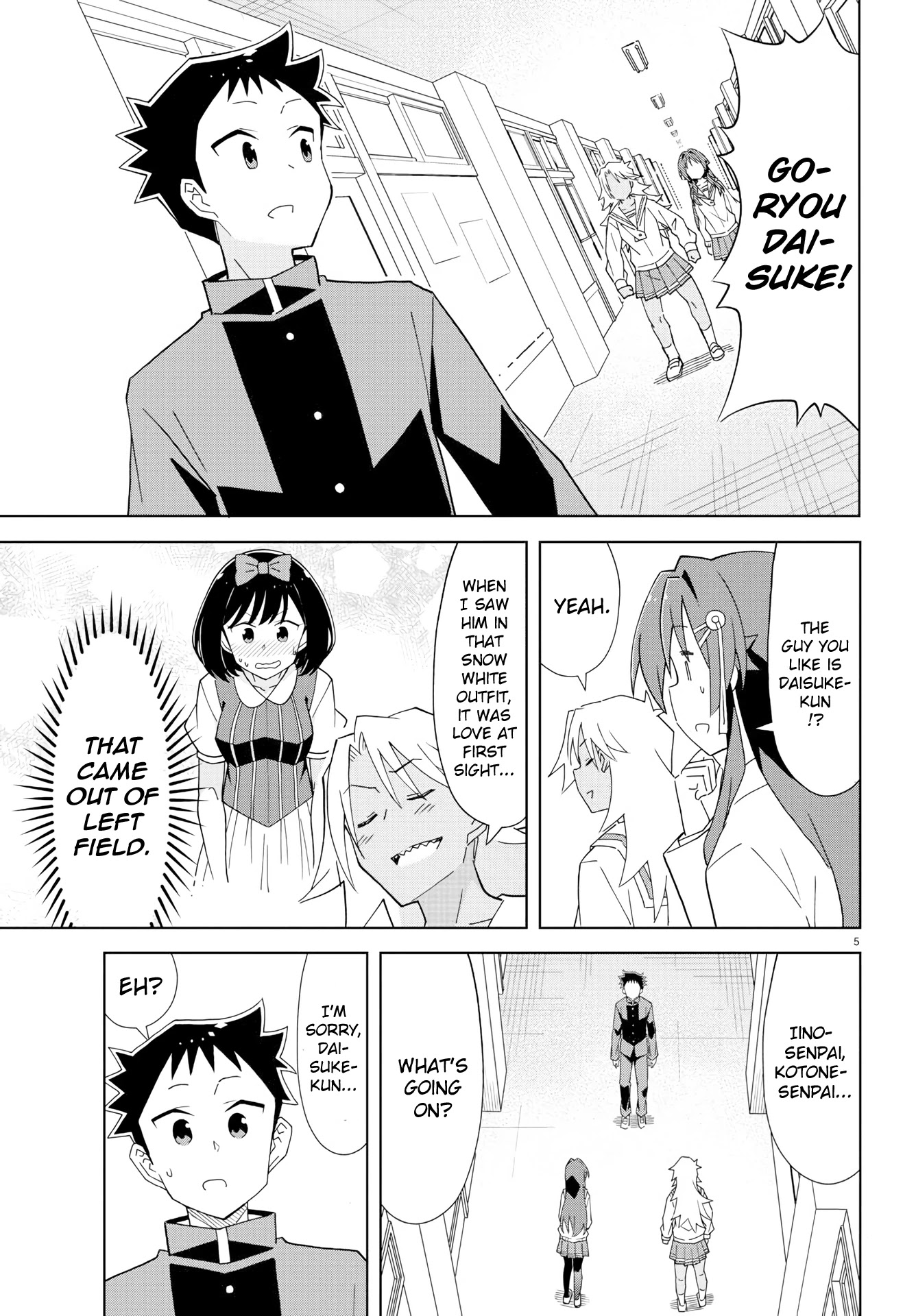 Atsumare! Fushigi Kenkyu-bu Chapter 179 page 5 - Chapter 179: The Mystery of Love Advices