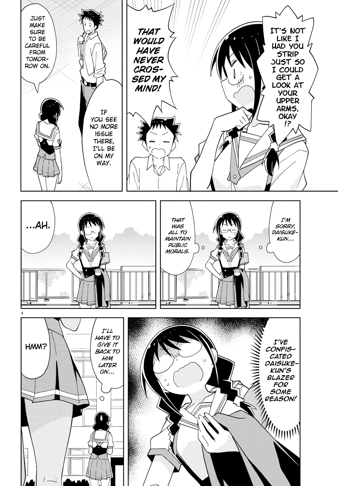 Atsumare! Fushigi Kenkyu-bu Chapter 180 page 4 - Chapter 180: The Mystery of Gakuran Uniforms