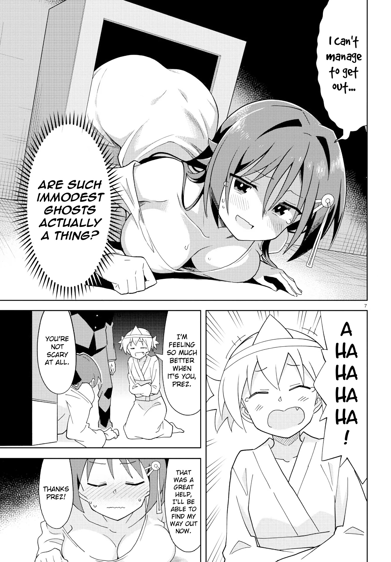 Atsumare! Fushigi Kenkyu-bu Chapter 181 page 7 - Chapter 181: The Mystery of Haunted Houses