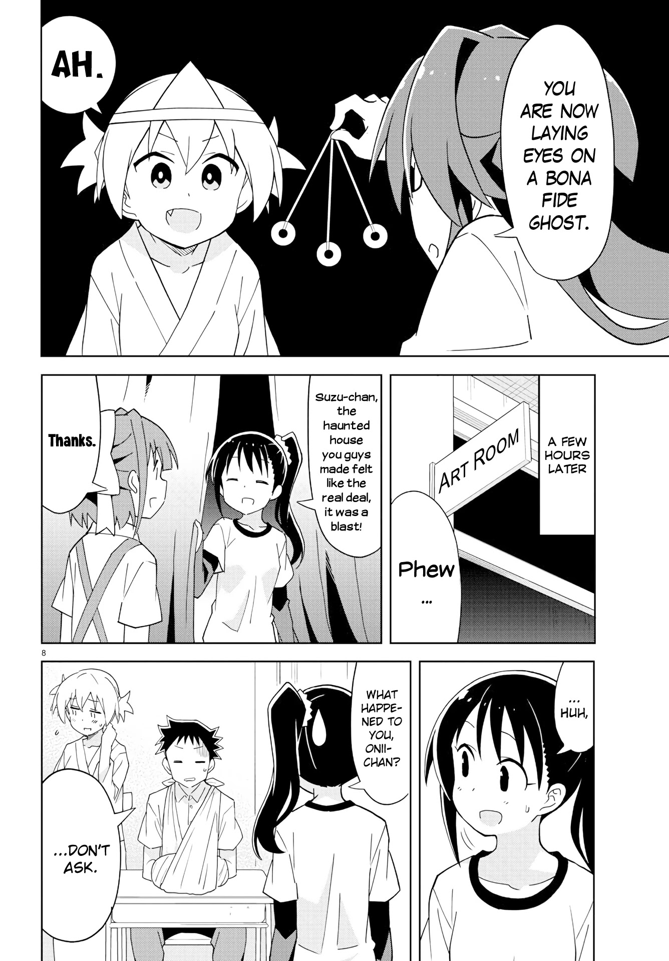 Atsumare! Fushigi Kenkyu-bu Chapter 181 page 8 - Chapter 181: The Mystery of Haunted Houses