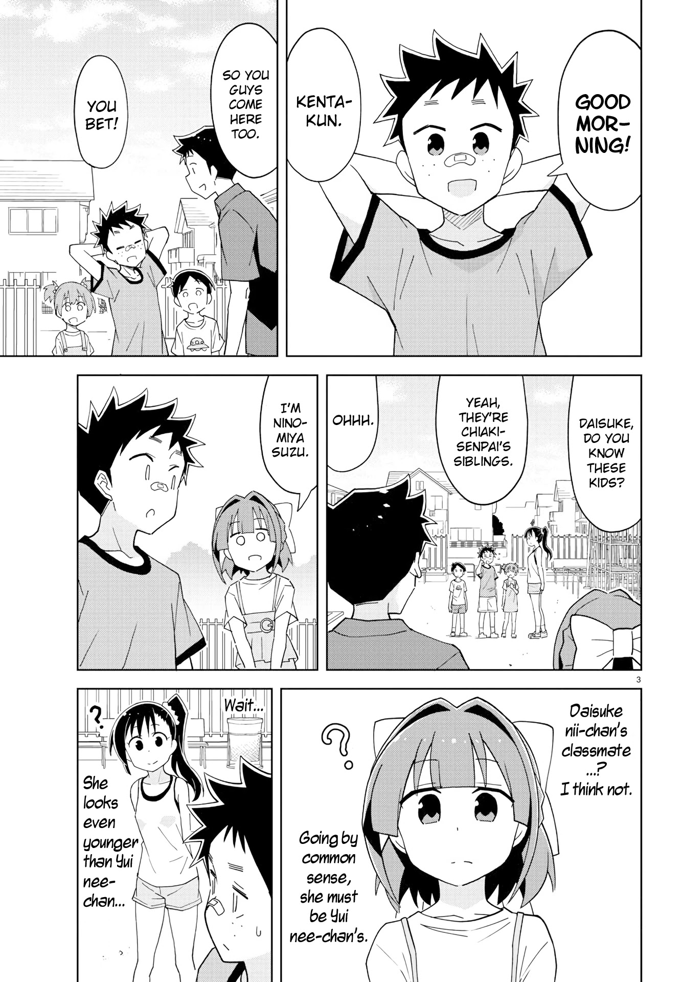 Atsumare! Fushigi Kenkyu-bu Chapter 186 page 3 - Chapter 186: The Mystery of Radio Calisthenics
