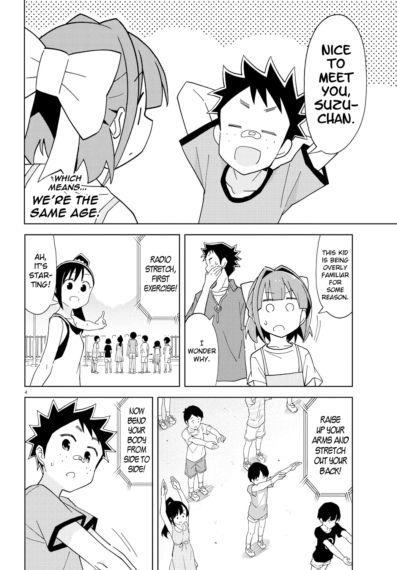 Atsumare! Fushigi Kenkyu-bu Chapter 186 page 4 - Chapter 186: The Mystery of Radio Calisthenics