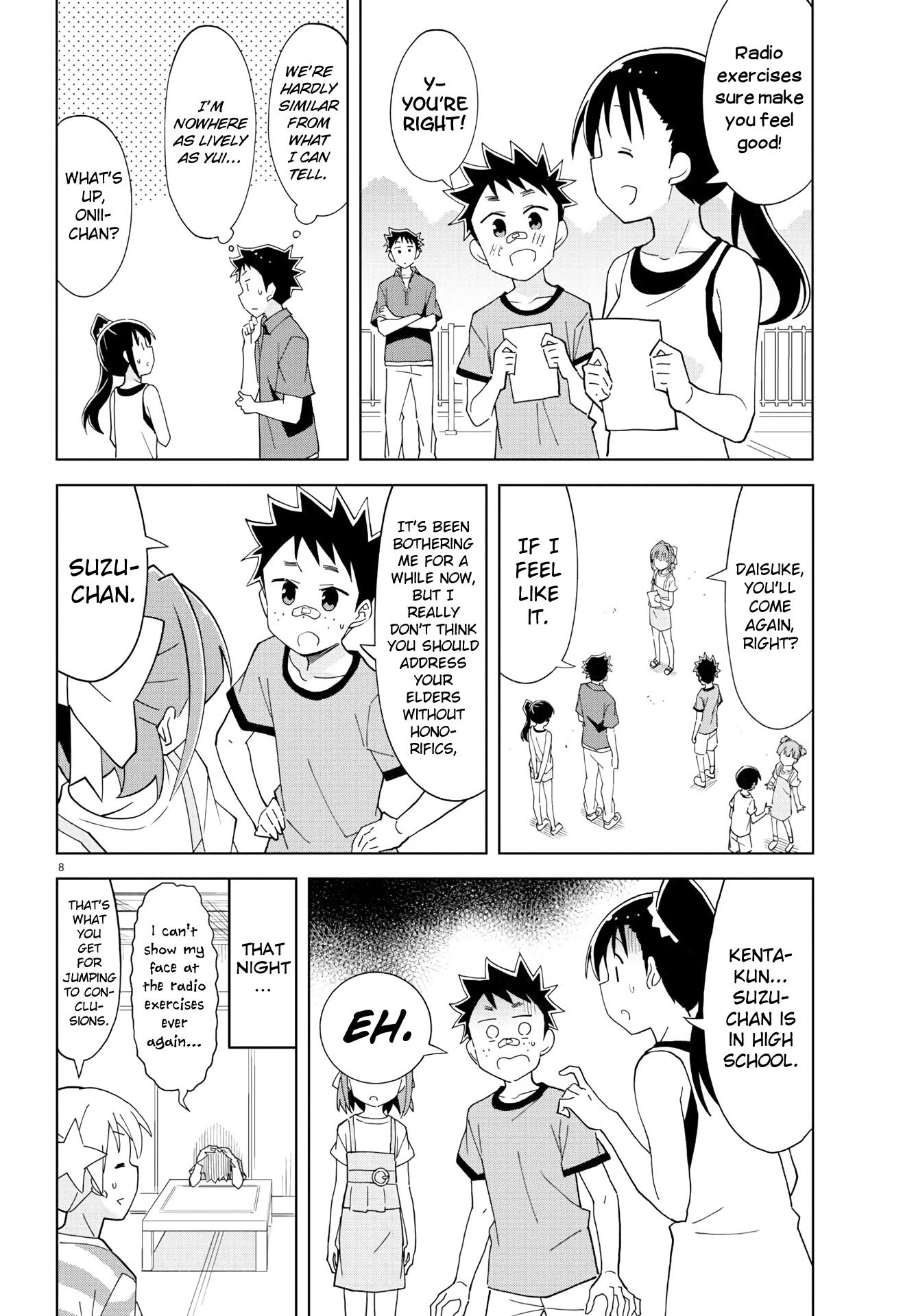 Atsumare! Fushigi Kenkyu-bu Chapter 186 page 8 - Chapter 186: The Mystery of Radio Calisthenics