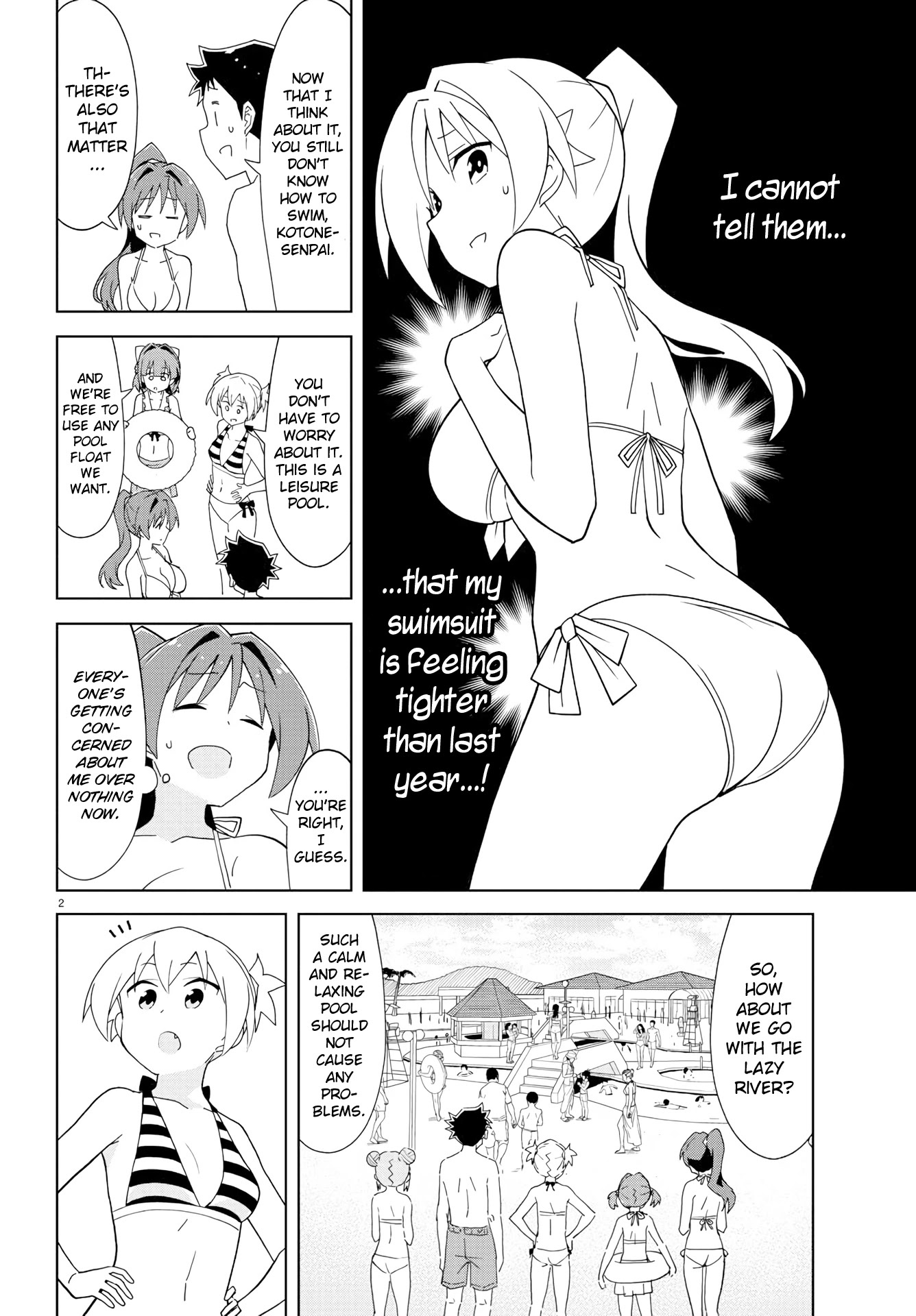 Atsumare! Fushigi Kenkyu-bu Chapter 187 page 2 - Chapter 187: The Mystery of Water Slides
