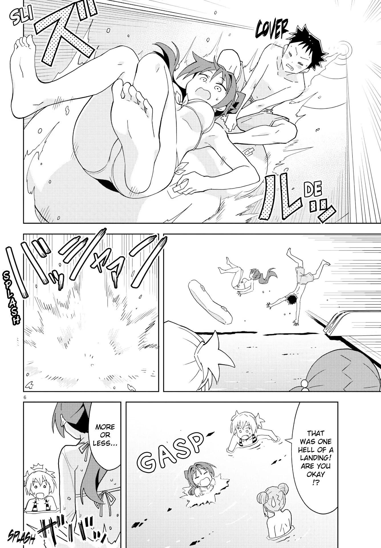 Atsumare! Fushigi Kenkyu-bu Chapter 187 page 6 - Chapter 187: The Mystery of Water Slides