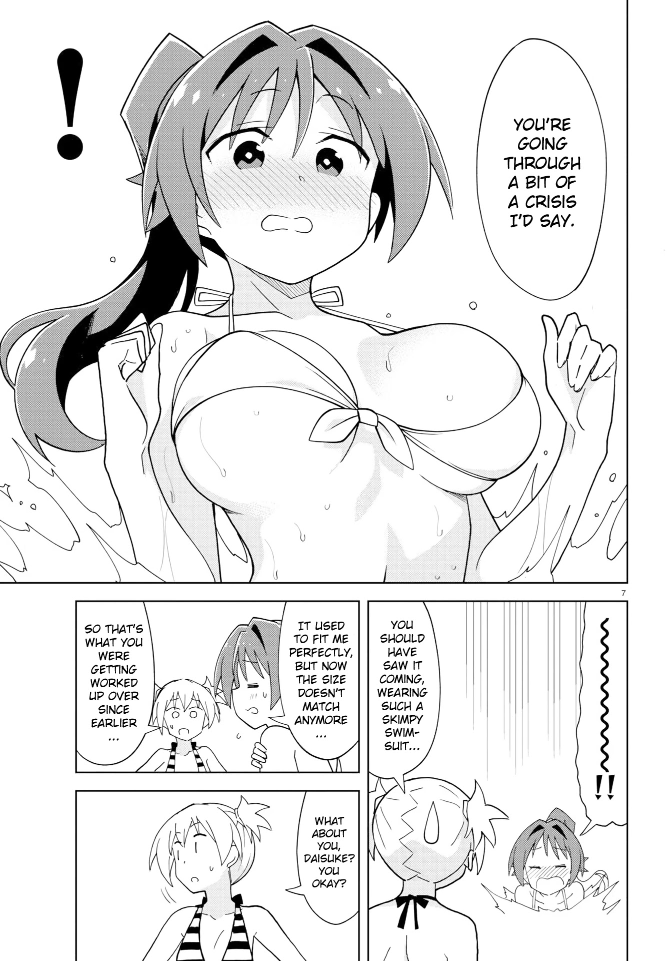 Atsumare! Fushigi Kenkyu-bu Chapter 187 page 7 - Chapter 187: The Mystery of Water Slides