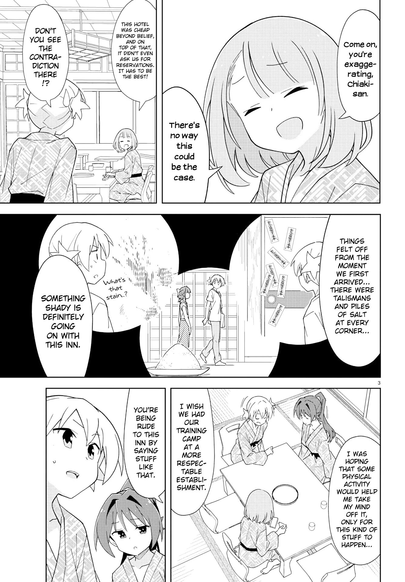 Atsumare! Fushigi Kenkyu-bu Chapter 189 page 4 - Chapter 189: The Mystery of Shady Inns