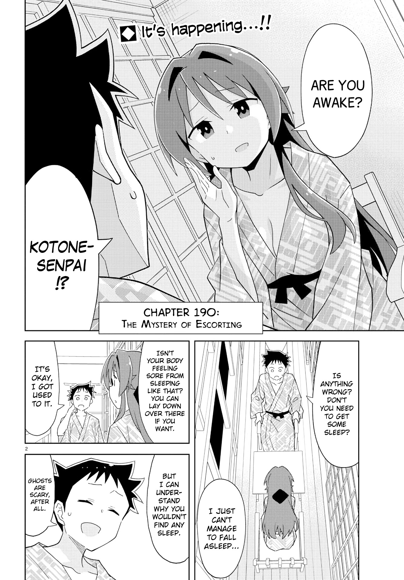 Atsumare! Fushigi Kenkyu-bu Chapter 190 page 2 - Chapter 190: The Mystery of Escorting