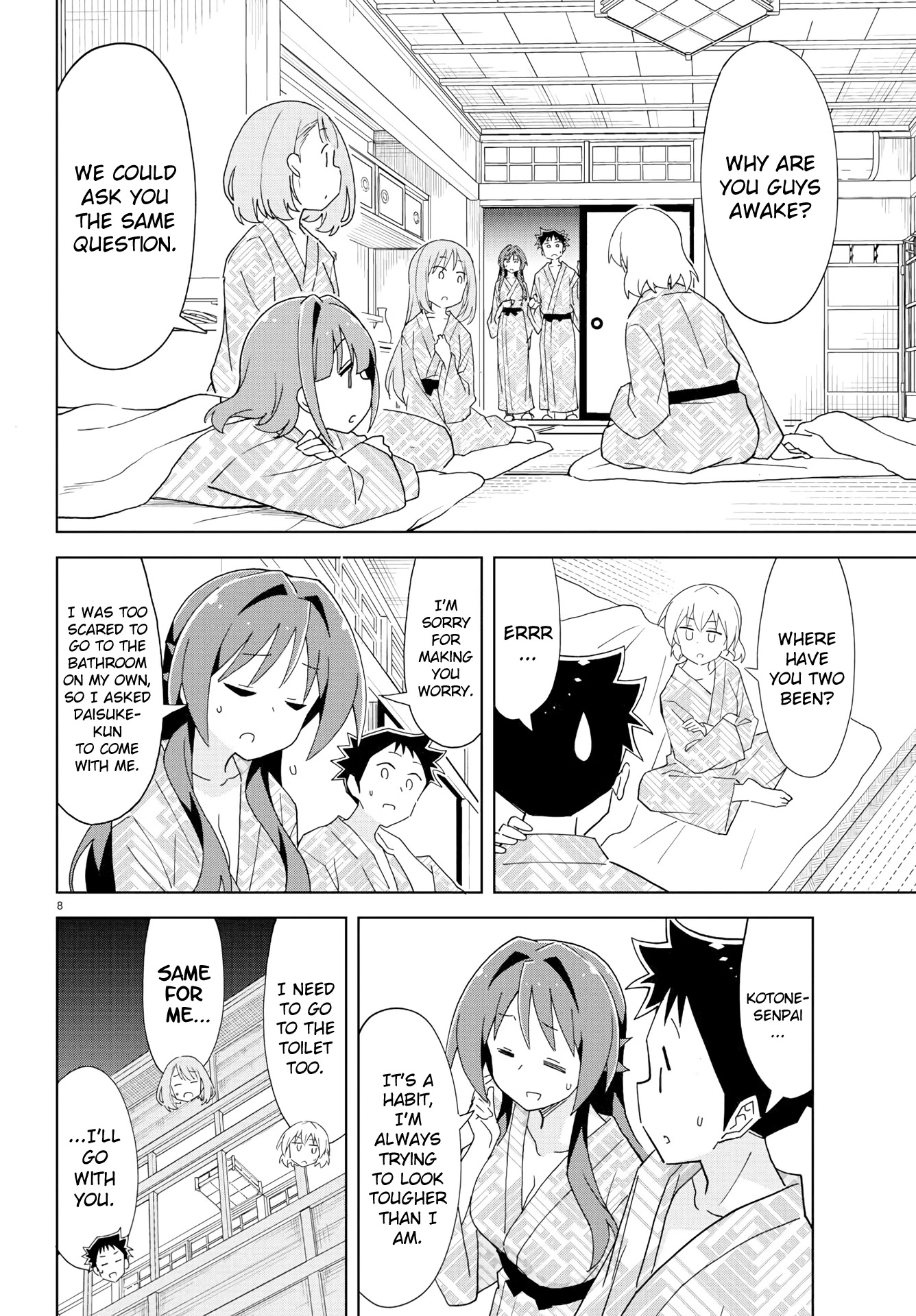 Atsumare! Fushigi Kenkyu-bu Chapter 190 page 8 - Chapter 190: The Mystery of Escorting