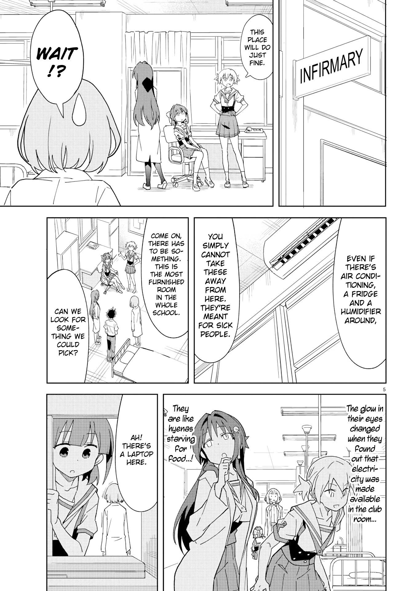 Atsumare! Fushigi Kenkyu-bu Chapter 192 page 5 - Chapter 192: The Mystery of Electrical Outlets