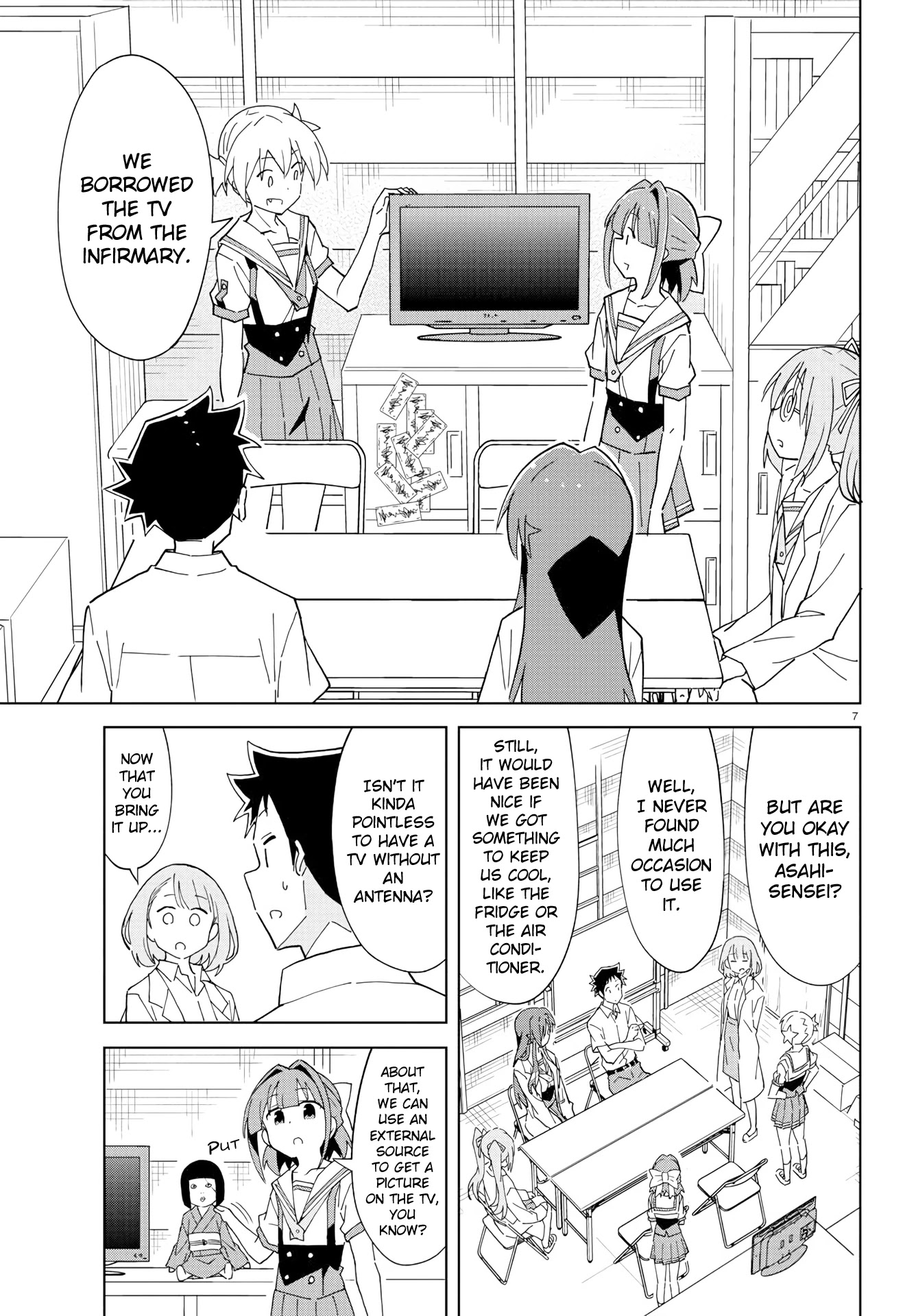 Atsumare! Fushigi Kenkyu-bu Chapter 192 page 7 - Chapter 192: The Mystery of Electrical Outlets
