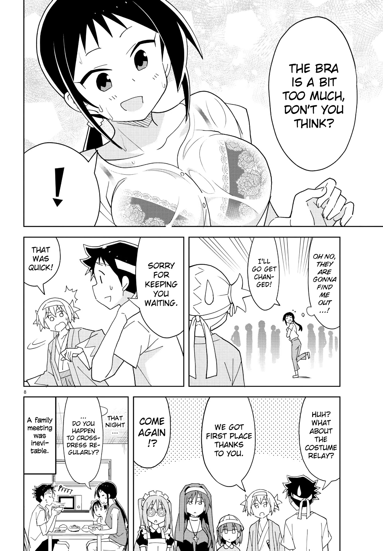Atsumare! Fushigi Kenkyu-bu Chapter 196 page 9 - Chapter 196: The Mystery of Costume Relays