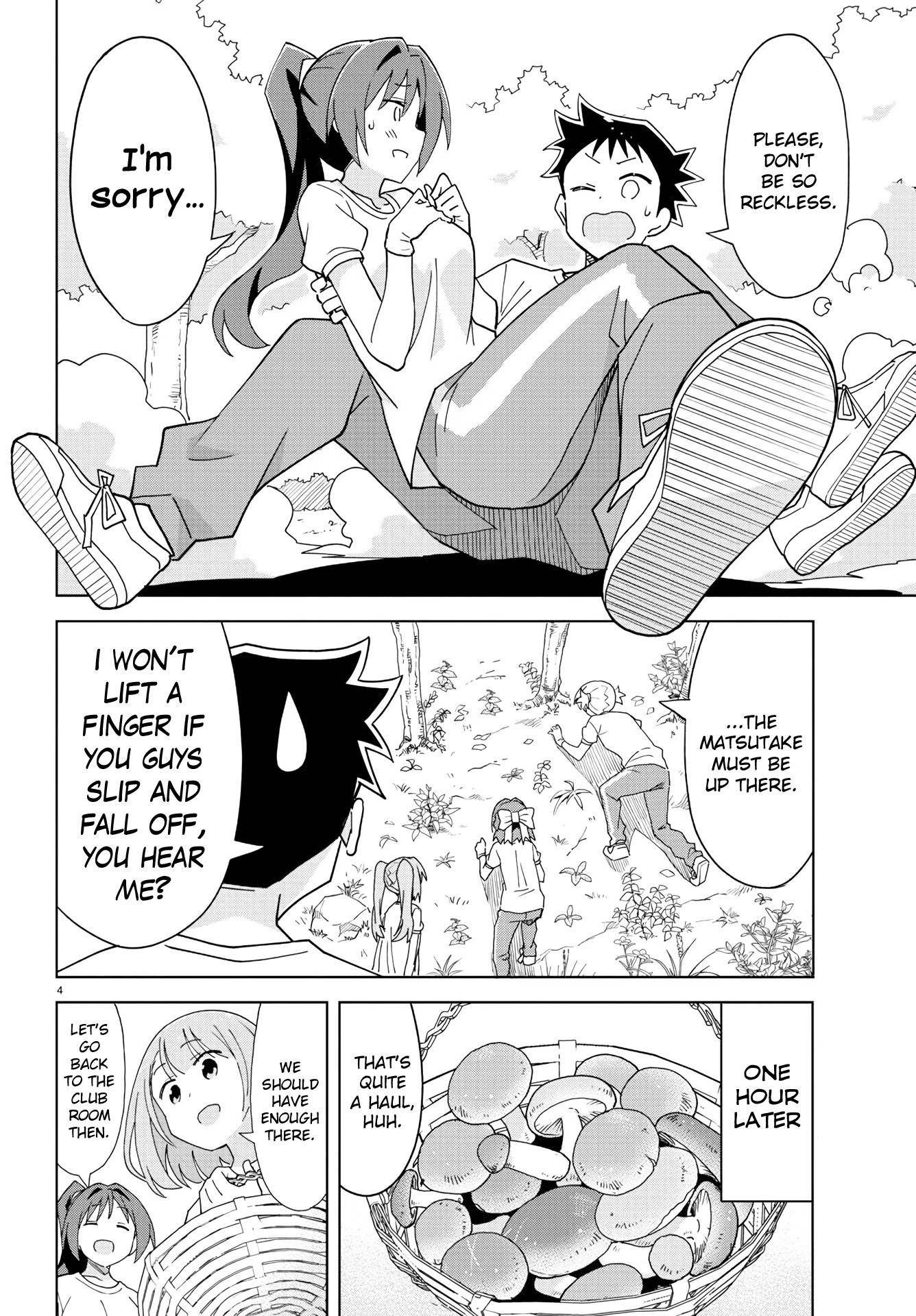 Atsumare! Fushigi Kenkyu-bu Chapter 197 page 4 - Chapter 197: The Mystery of Mushroom Hunting