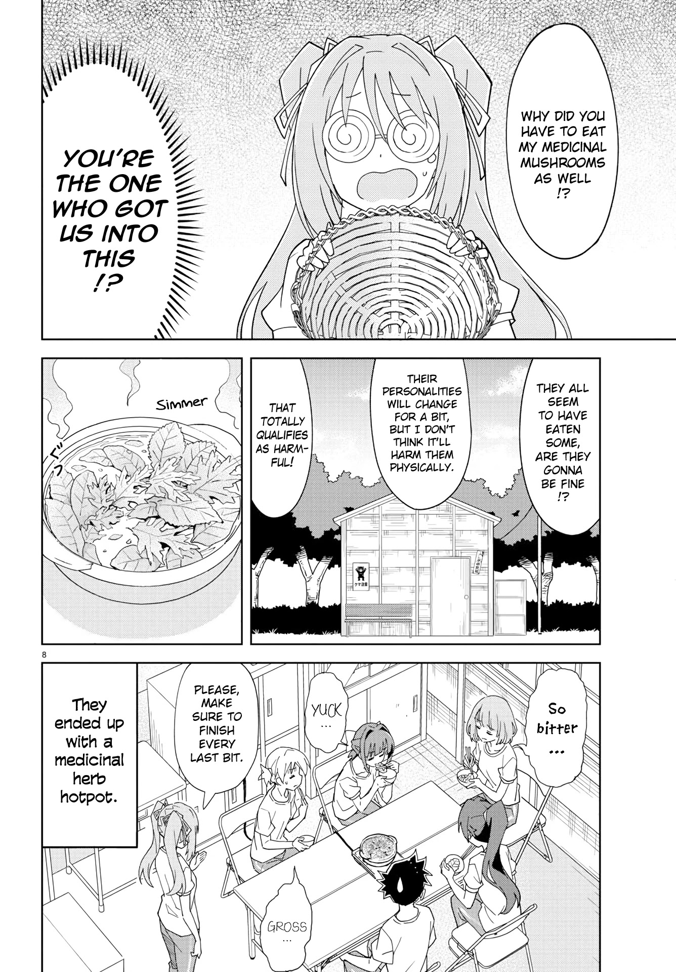Atsumare! Fushigi Kenkyu-bu Chapter 197 page 8 - Chapter 197: The Mystery of Mushroom Hunting