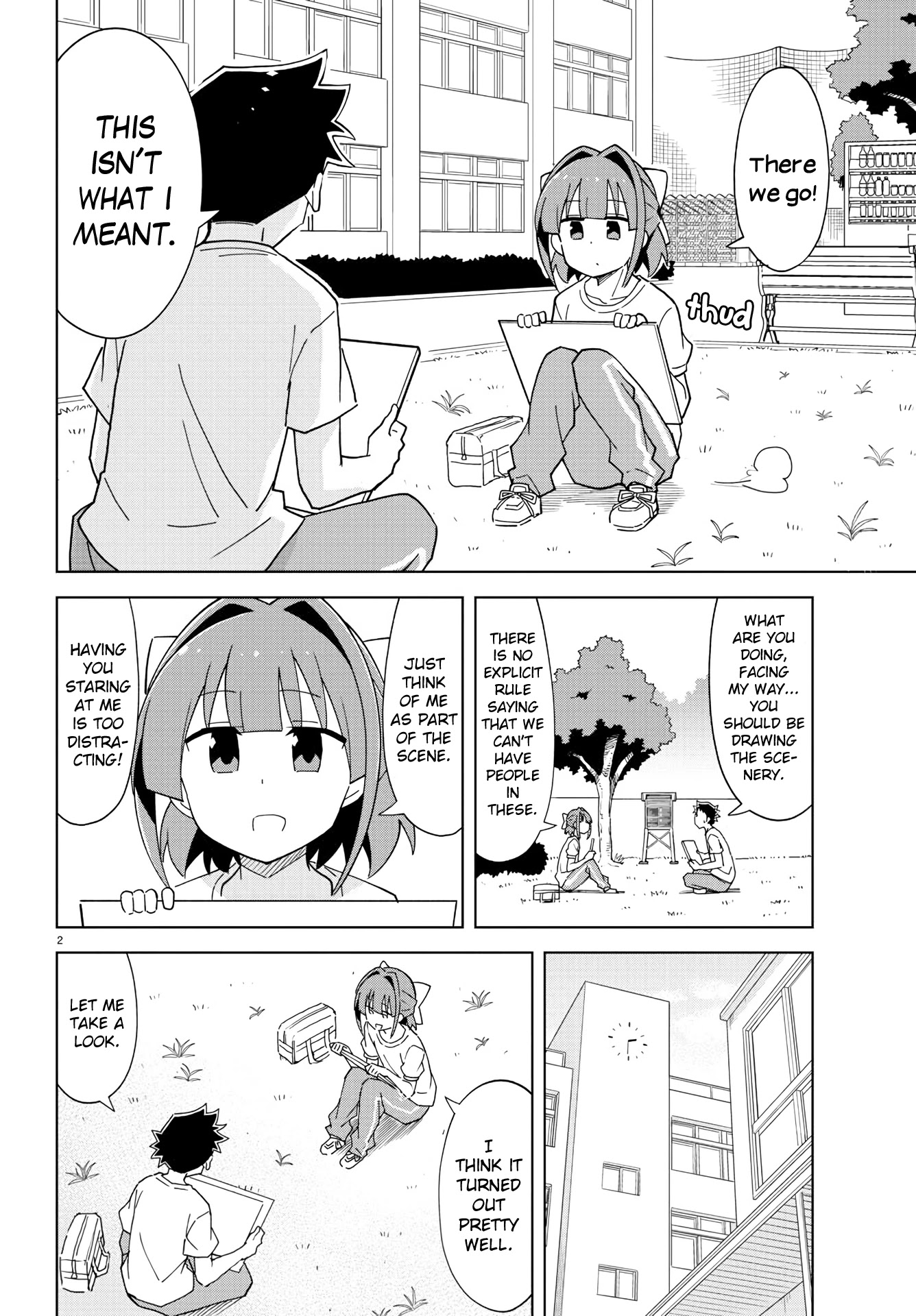 Atsumare! Fushigi Kenkyu-bu Chapter 198 page 2 - Chapter 198: The Mystery of Sketching Sessions