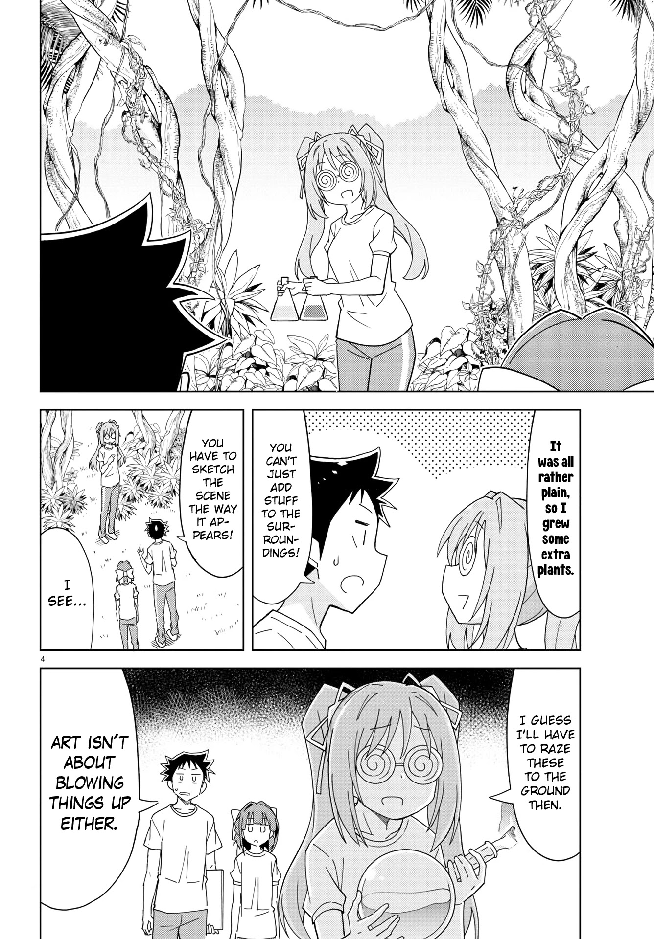 Atsumare! Fushigi Kenkyu-bu Chapter 198 page 4 - Chapter 198: The Mystery of Sketching Sessions
