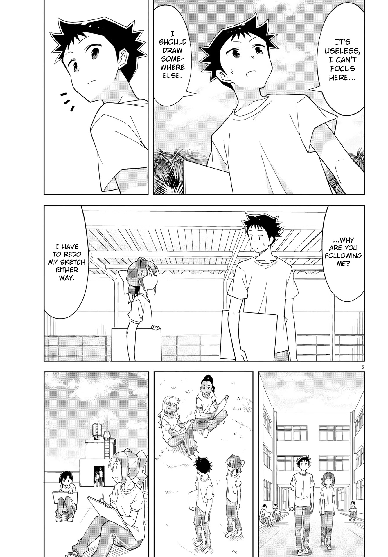 Atsumare! Fushigi Kenkyu-bu Chapter 198 page 5 - Chapter 198: The Mystery of Sketching Sessions