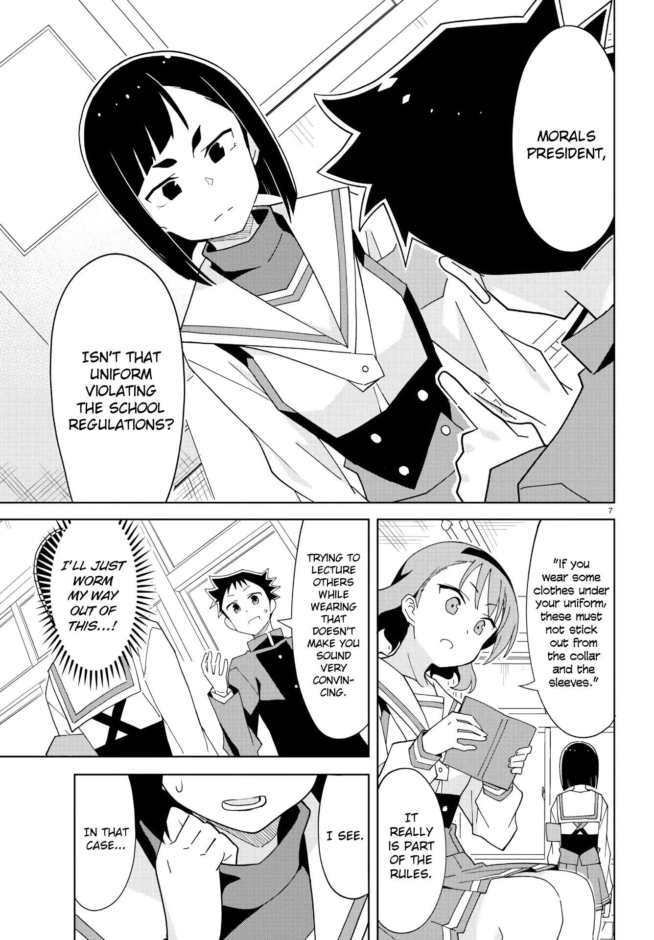 Atsumare! Fushigi Kenkyu-bu Chapter 199 page 7 - Chapter 199: The Mystery of Violating School Regulations