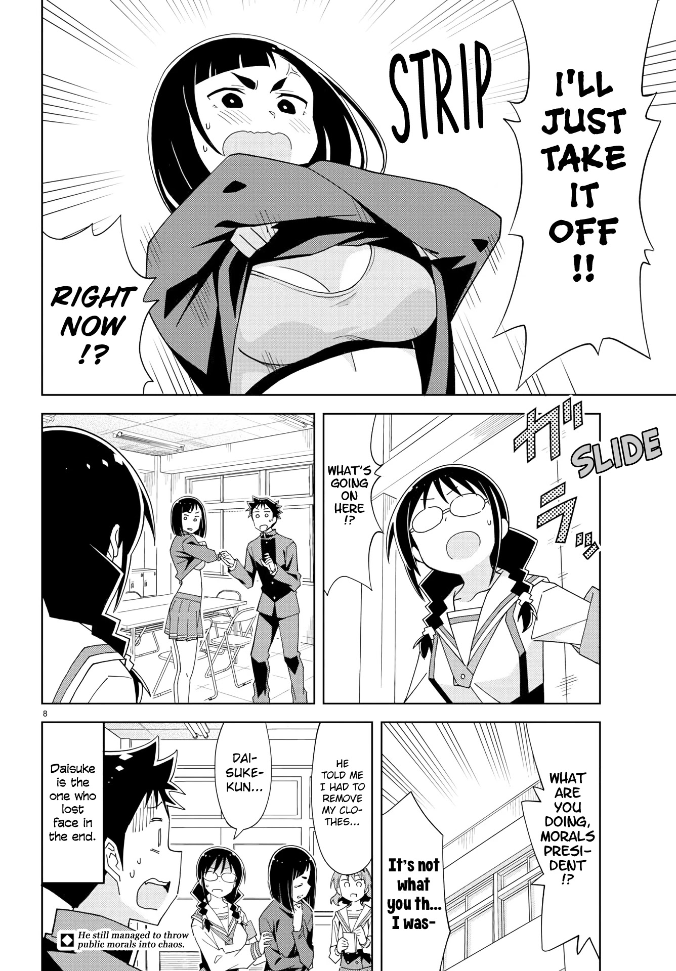 Atsumare! Fushigi Kenkyu-bu Chapter 199 page 8 - Chapter 199: The Mystery of Violating School Regulations