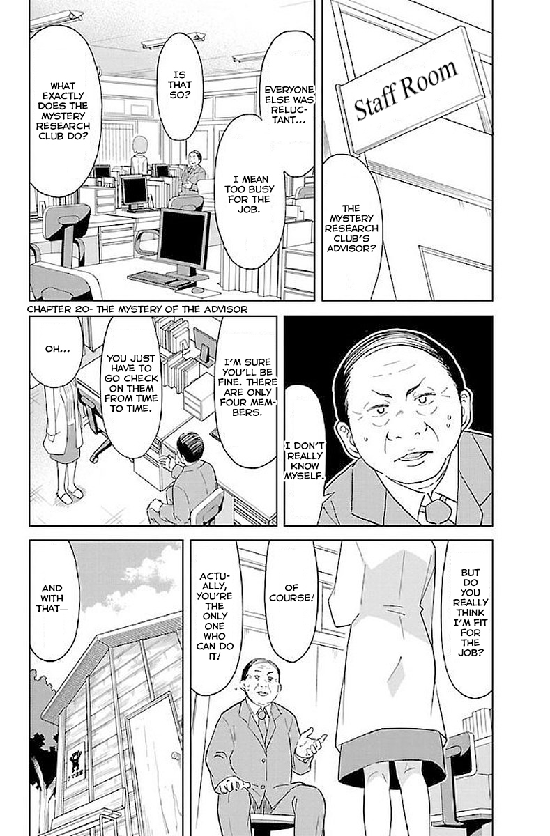 Atsumare! Fushigi Kenkyu-bu Chapter 20 page 2 - Chapter 20: The Mystery of the Advisor