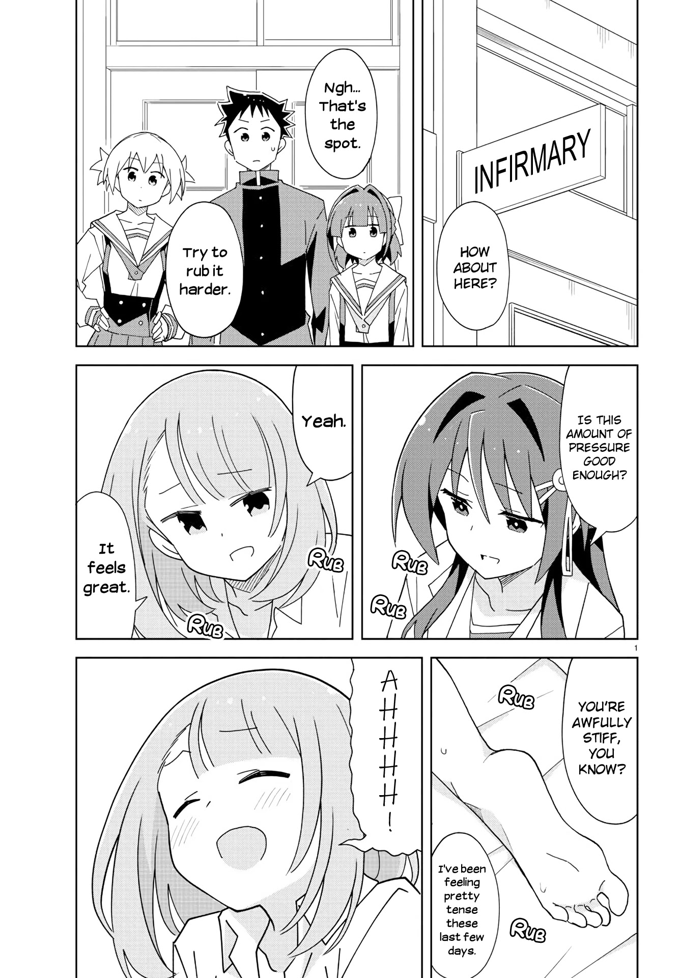 Atsumare! Fushigi Kenkyu-bu Chapter 201 page 1 - Chapter 201: The Mystery of Massages