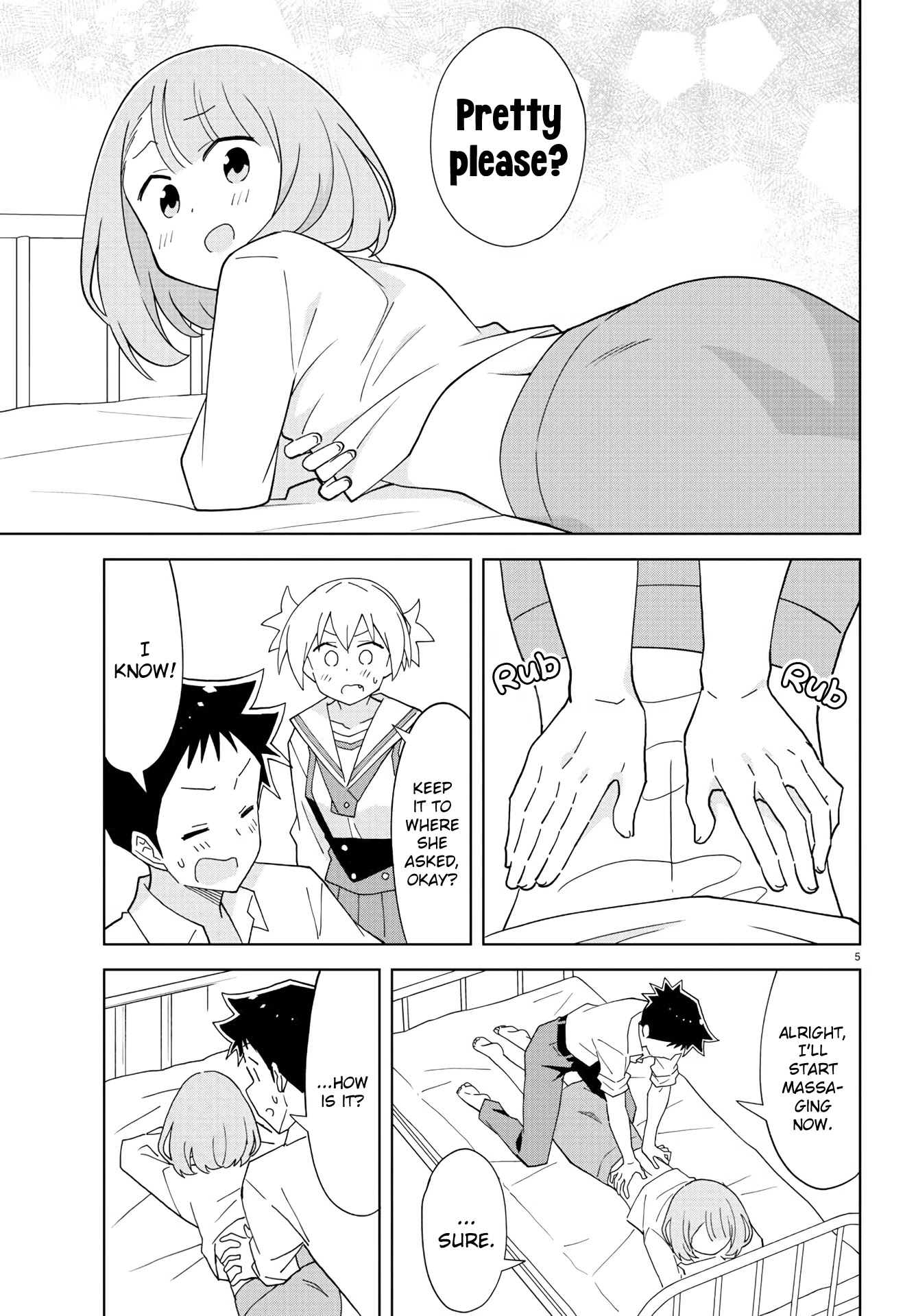 Atsumare! Fushigi Kenkyu-bu Chapter 201 page 5 - Chapter 201: The Mystery of Massages