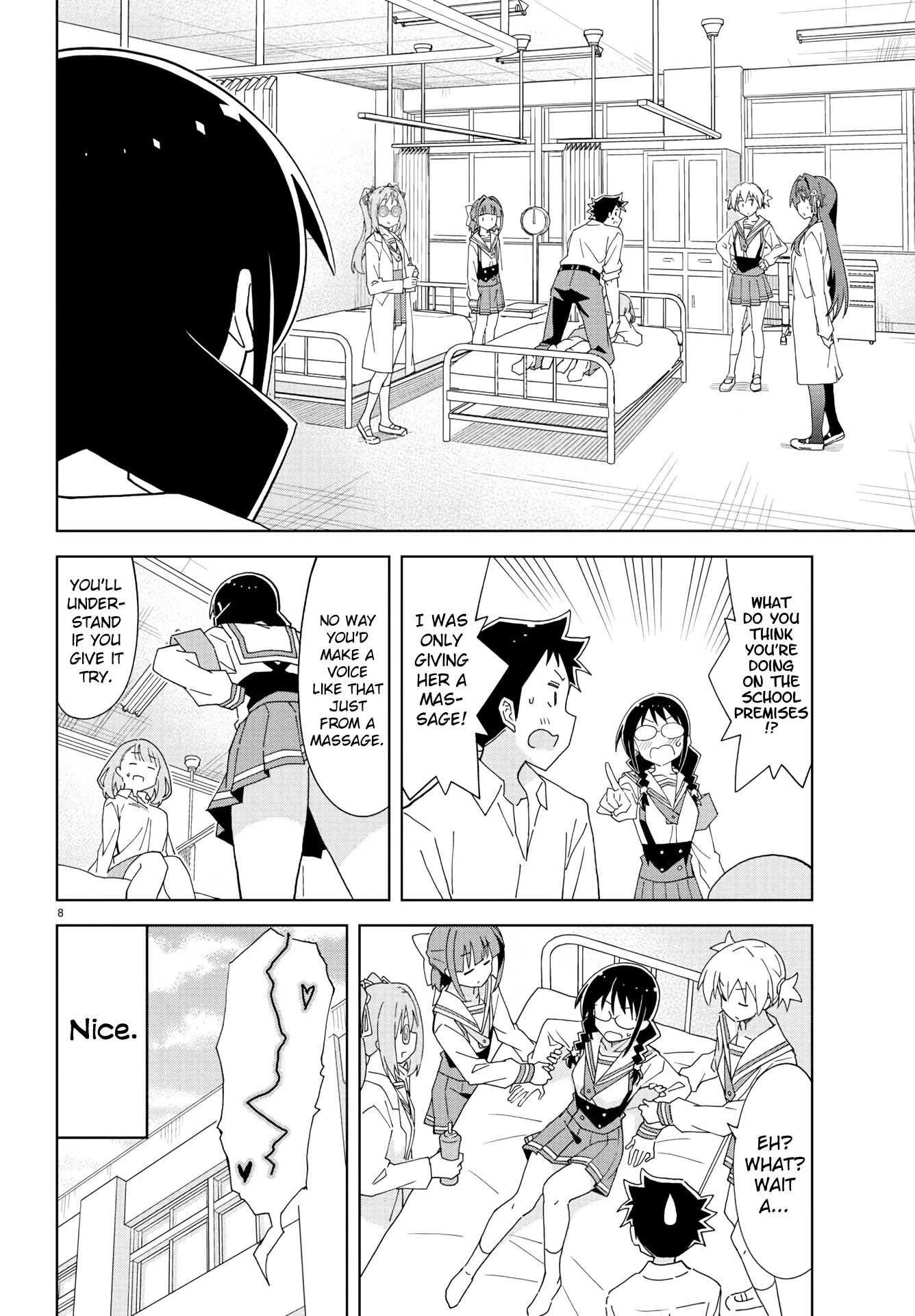 Atsumare! Fushigi Kenkyu-bu Chapter 201 page 8 - Chapter 201: The Mystery of Massages