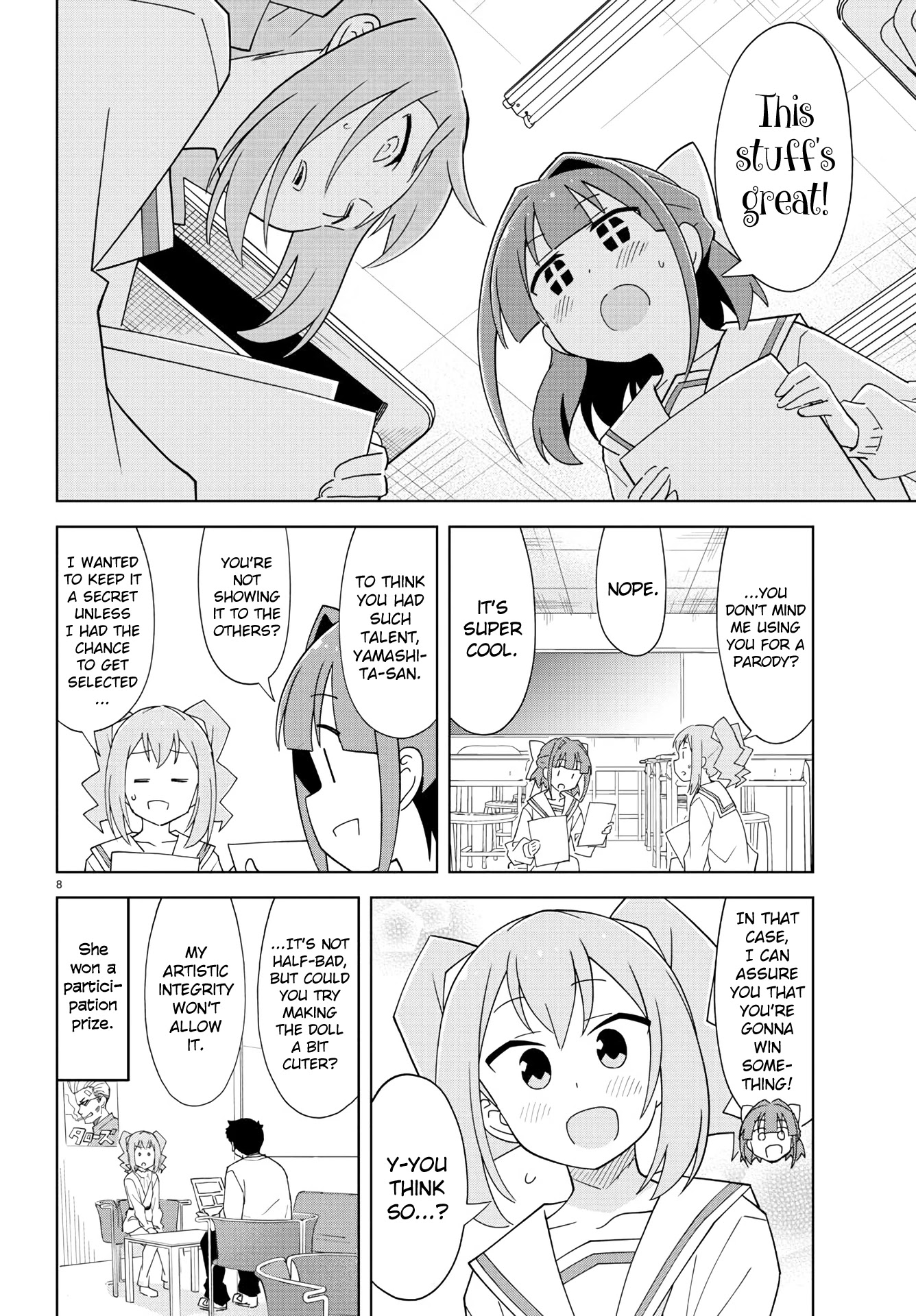 Atsumare! Fushigi Kenkyu-bu Chapter 202 page 8 - Chapter 202: The Mystery of Submitting Entries