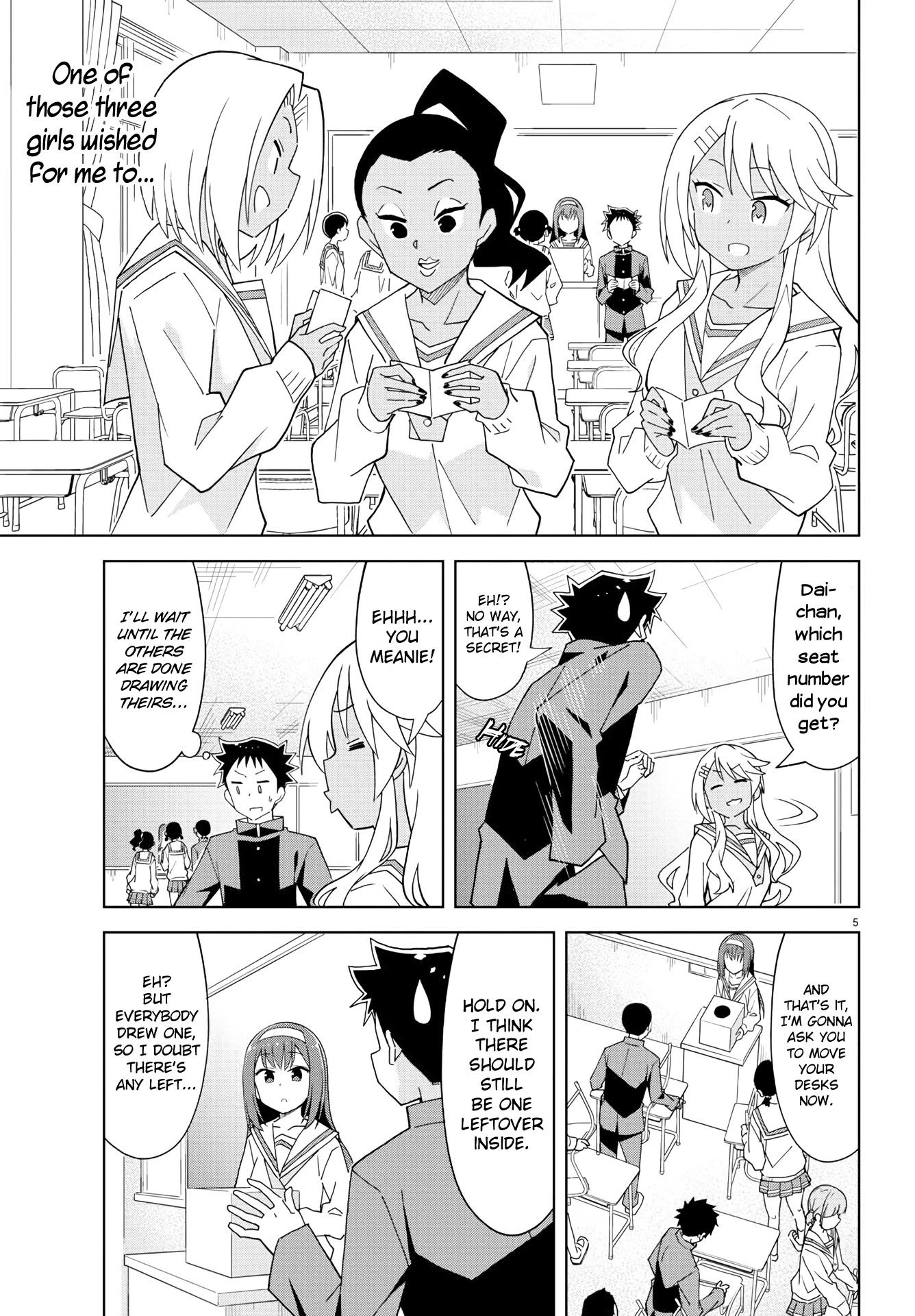 Atsumare! Fushigi Kenkyu-bu Chapter 203 page 5 - Chapter 203: The Mystery of Changing Seats